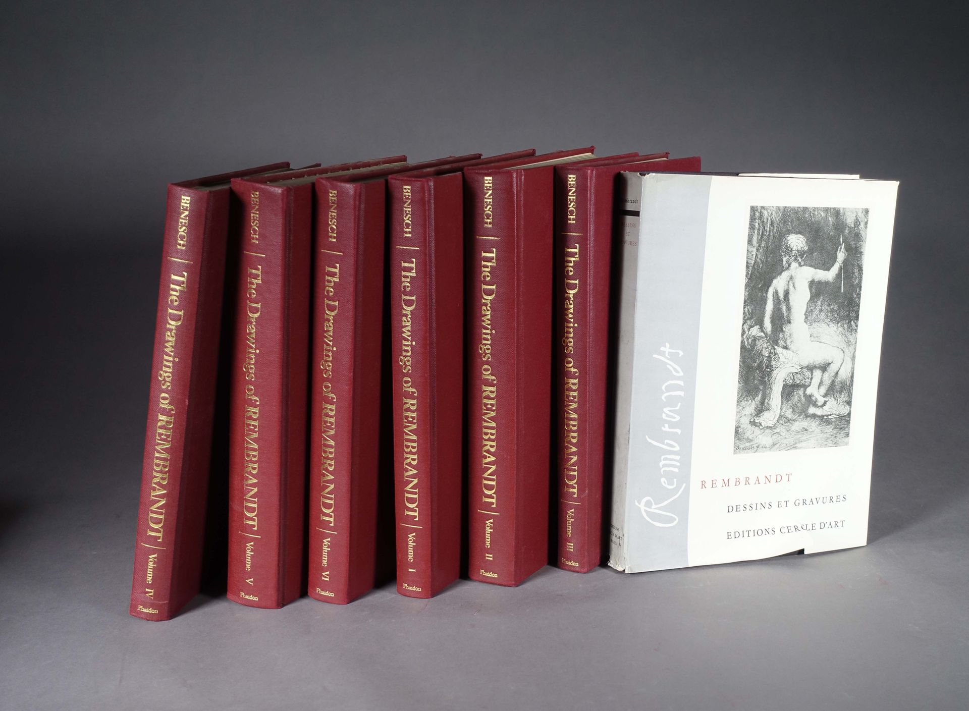 Null REMBRANDT. The Drawings of Rembrandt. Complète Edition in six volumes by Ot&hellip;