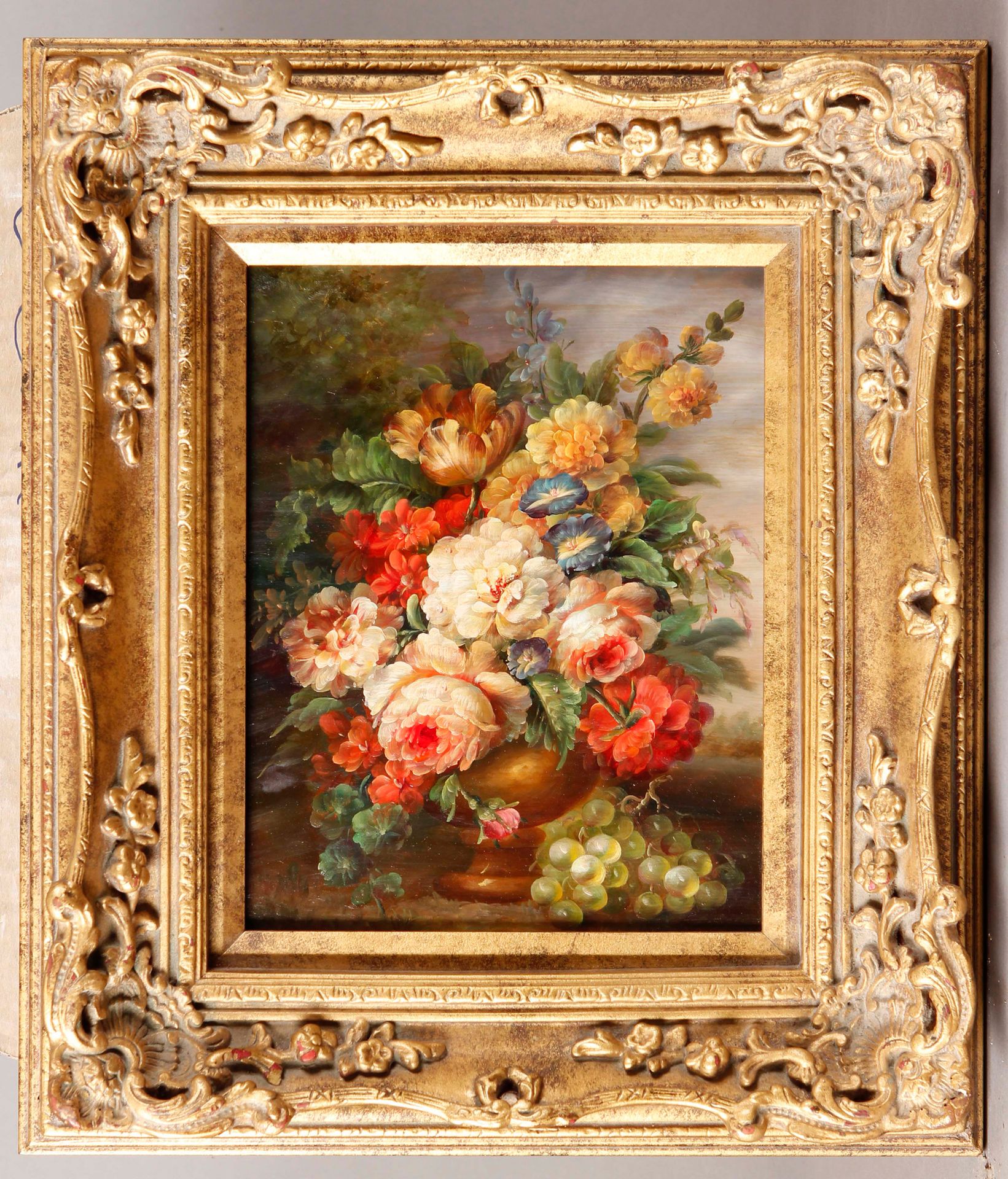 Null XXth century SCHOOL

Bunch of flowers

Small oil on panel.

25 x 21 cm

Woo&hellip;