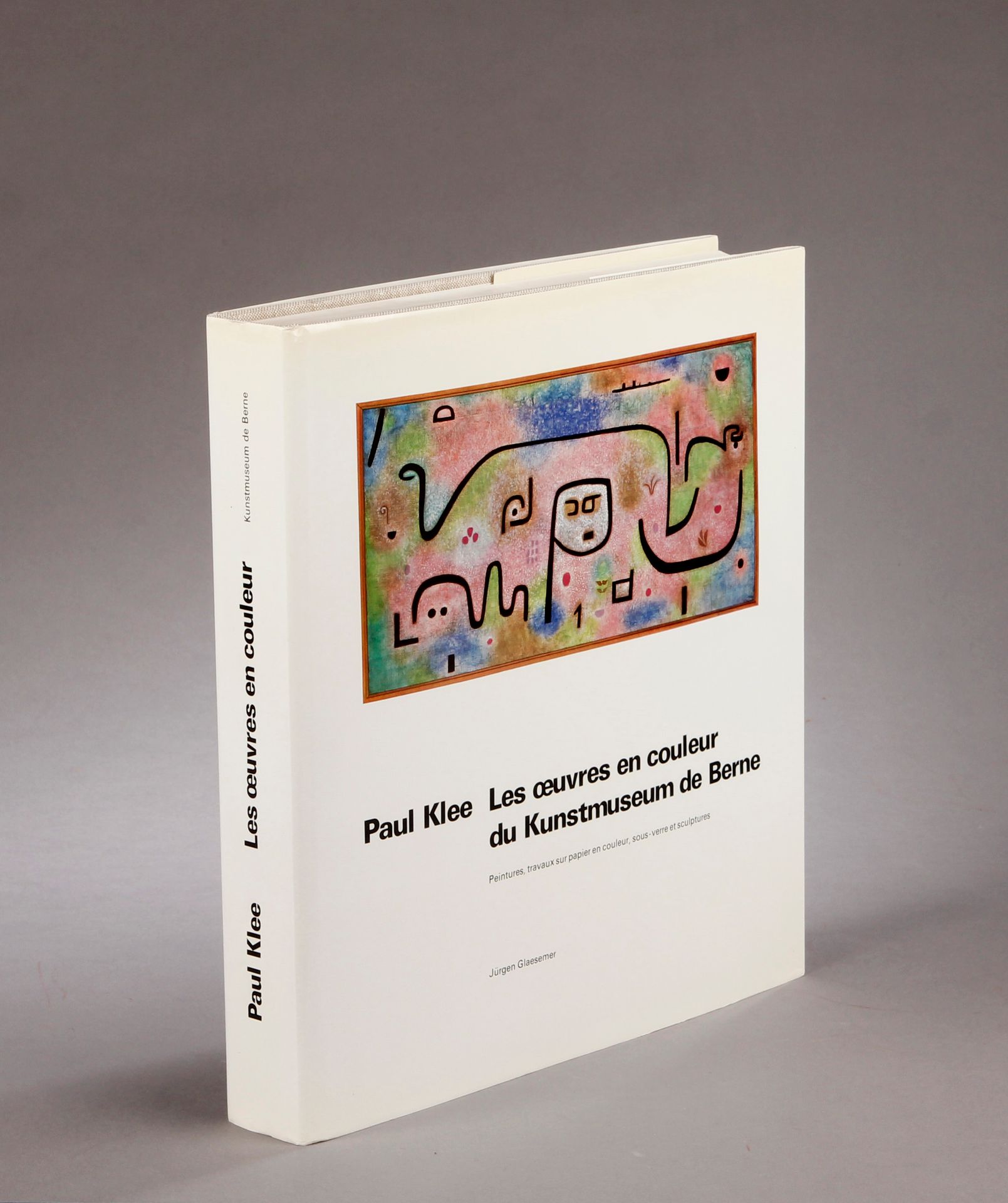 KLEE (Paul) 伯尔尼艺术博物馆的彩色作品
卷。I.绘画、彩色纸上作品、杯垫和雕塑。作者：于尔根-格莱塞默。Kornfeld Verlag，伯尔尼，19&hellip;