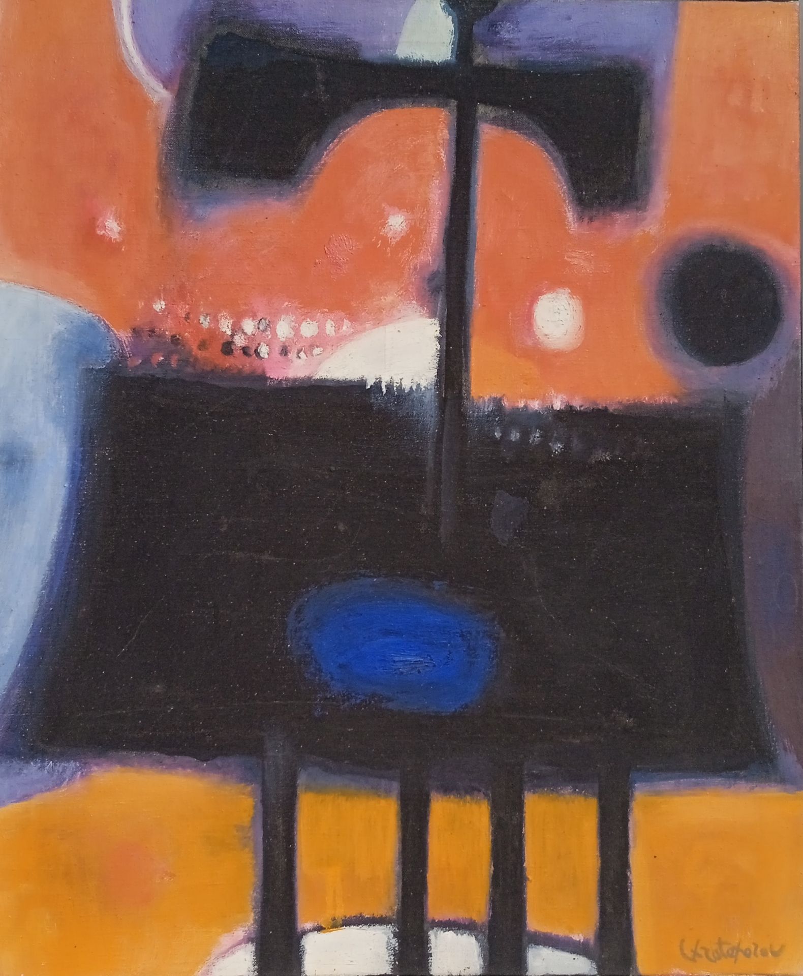 Null John CHRISTOFOROU (1921-2014)

Composition

Huile sur toile signée en bas à&hellip;