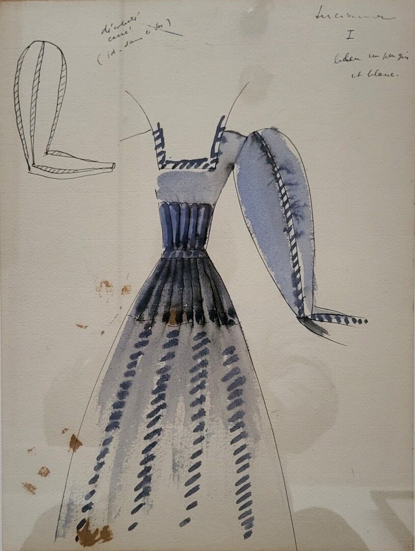 Null 娜塔莉-冈察洛娃 (1881-1962)

戏剧服装的研究

纸上水彩和墨水

31 x 23 cm