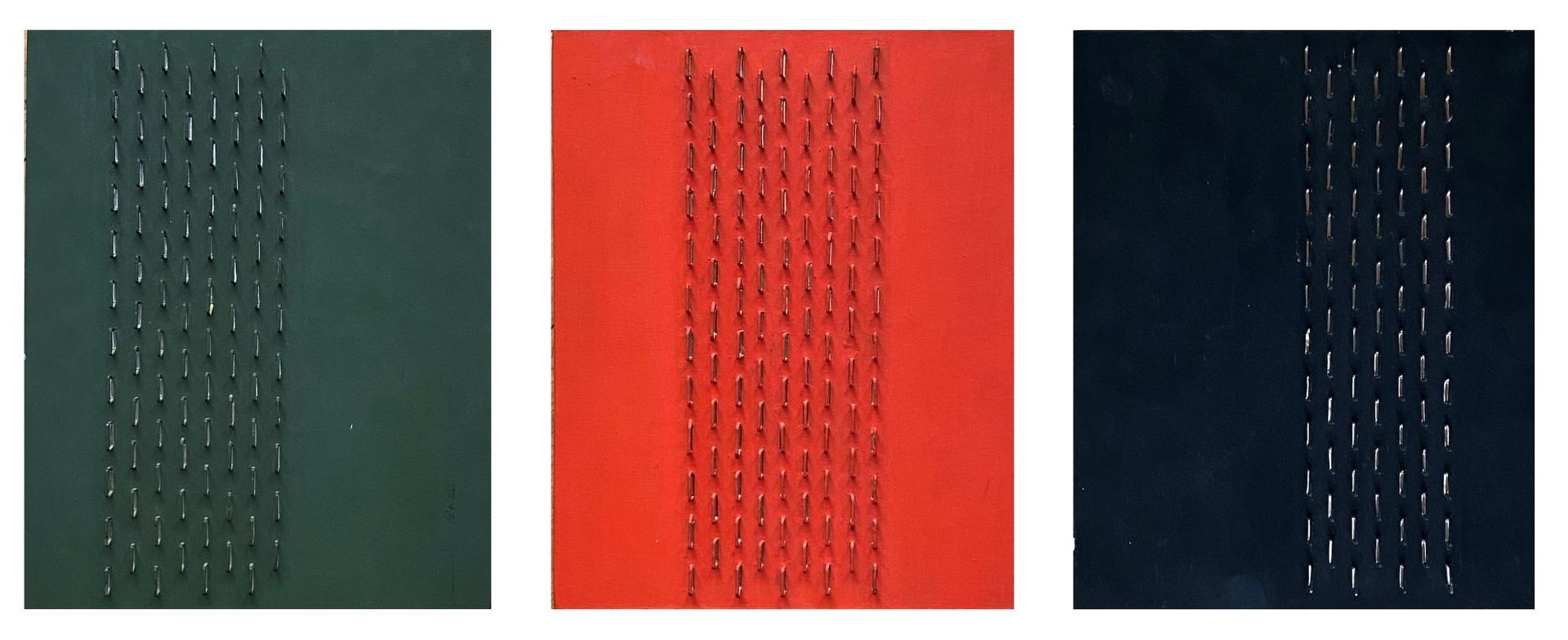 Null 
Juvenal RAVELO (1934)




Triptych in black, red and green 




with fragm&hellip;