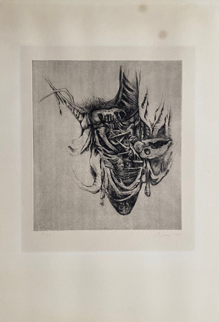 Null Serge REZVANI (1928)

La pesadilla 

Grabado en negro sobre papel 

Firmado&hellip;