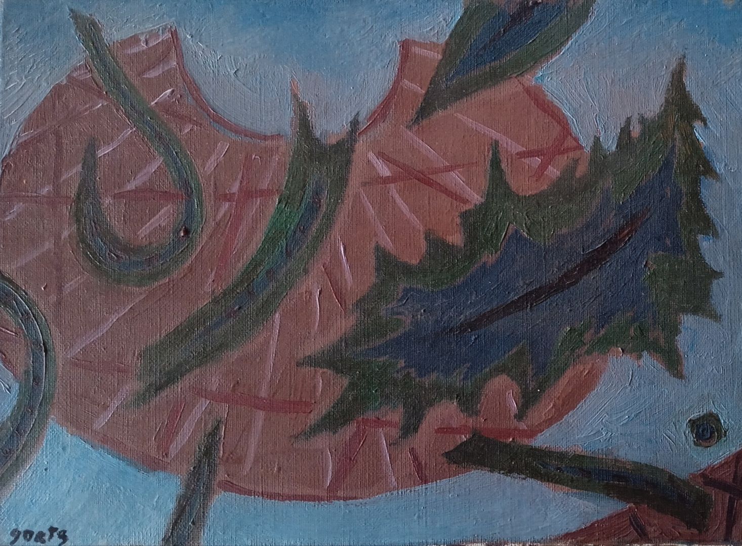 Null Henri GOETZ 
Eine abstrakte Komposition,
Öl auf Leinwand
Signiert in der un&hellip;