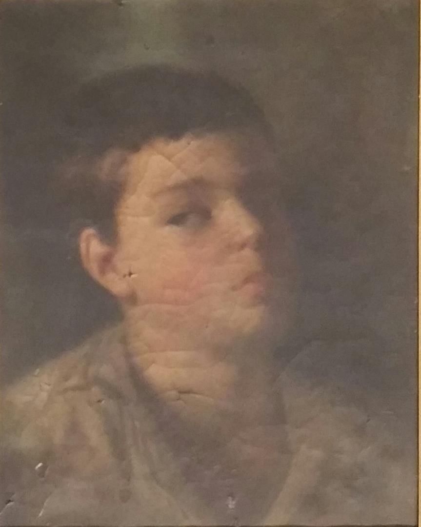 Null Ecole Française du XIXème 
Portrait d'un jeune homme
Huile sur toile
40.5 x&hellip;