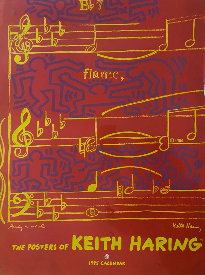 Null Nach Keith Haring (1958-1990)
Kalender Jahr 1995
Offsetdruck in Farbe
Veröf&hellip;