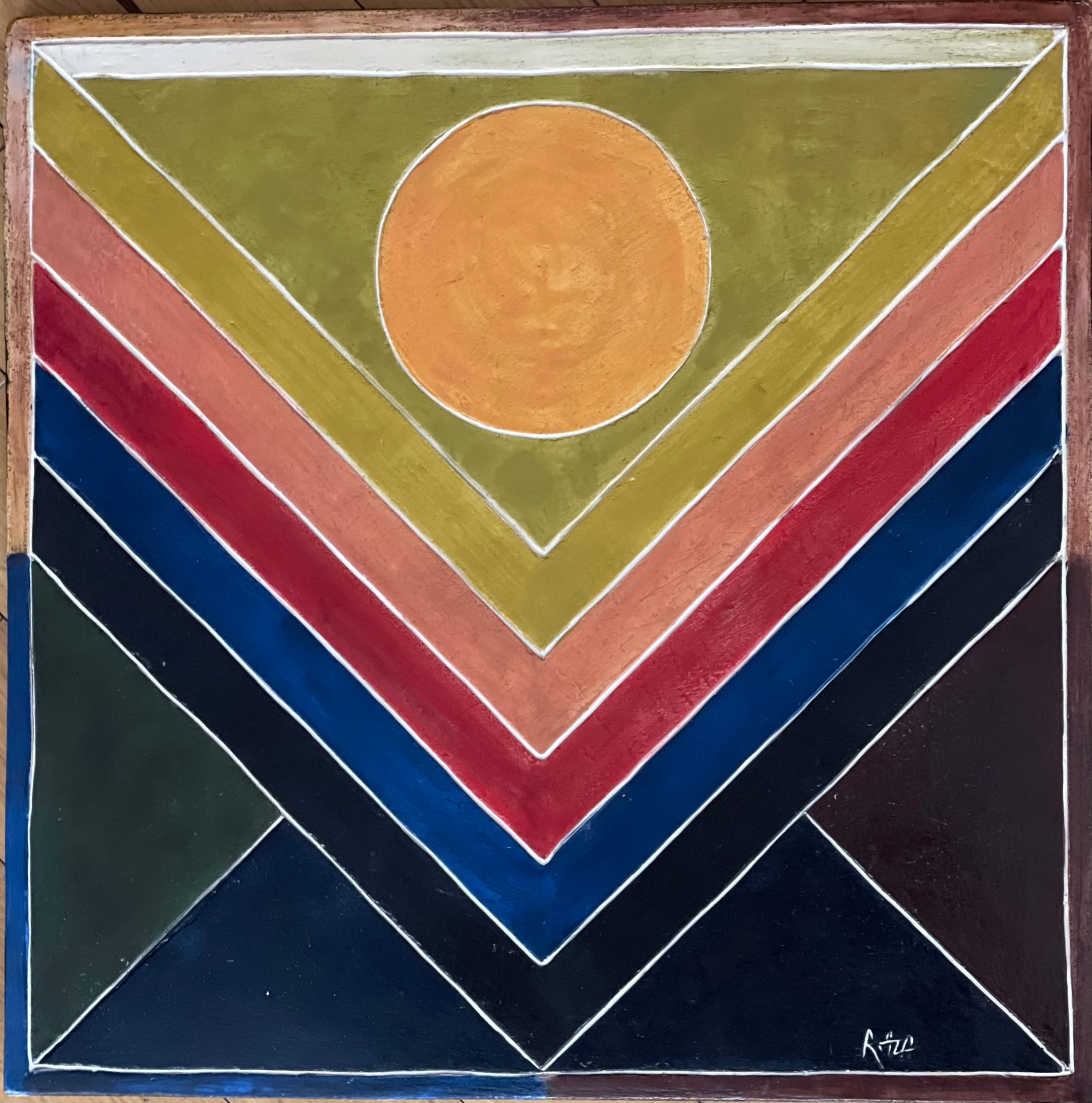 Null 赛义德-海德尔-拉扎(1922-2016)
树木II
彩色釉面陶瓷板
背面有签名和编号8/8 
57 x 57 x 2.5厘米 

我们感谢Soufi&hellip;