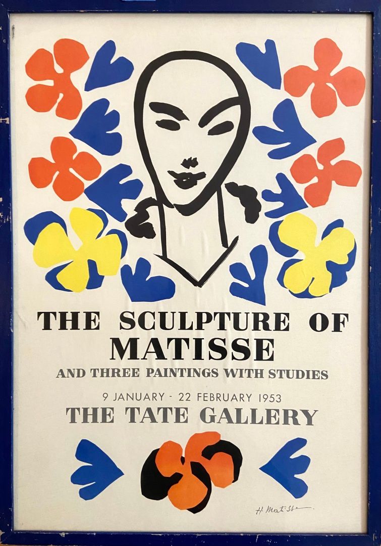 Null Según Henri Matisse (1869-1954)
"La escultura de Matisse
Cartel en color so&hellip;