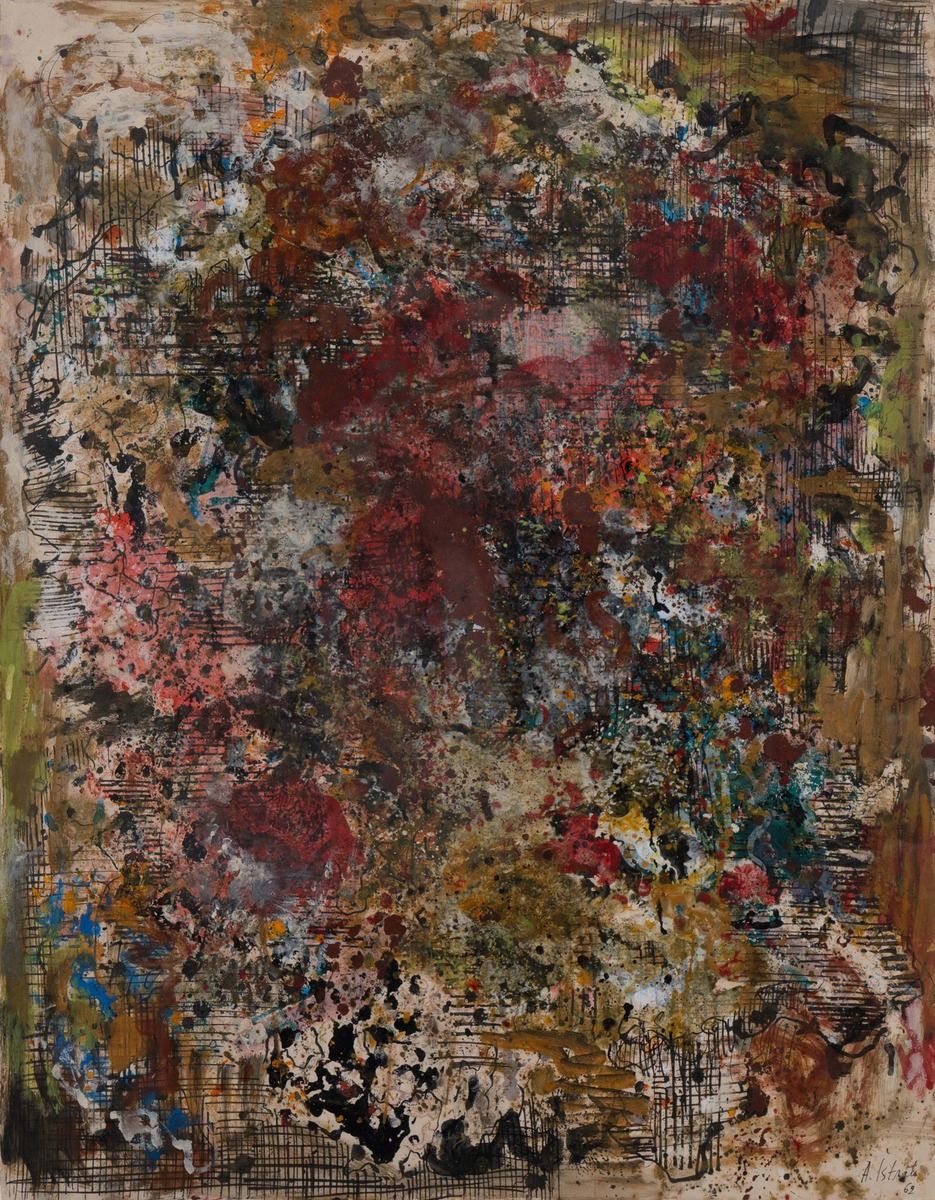 Alexandre ISTRATI (1915-1991) Composition verticale, 1962
Encre et gouache sur p&hellip;