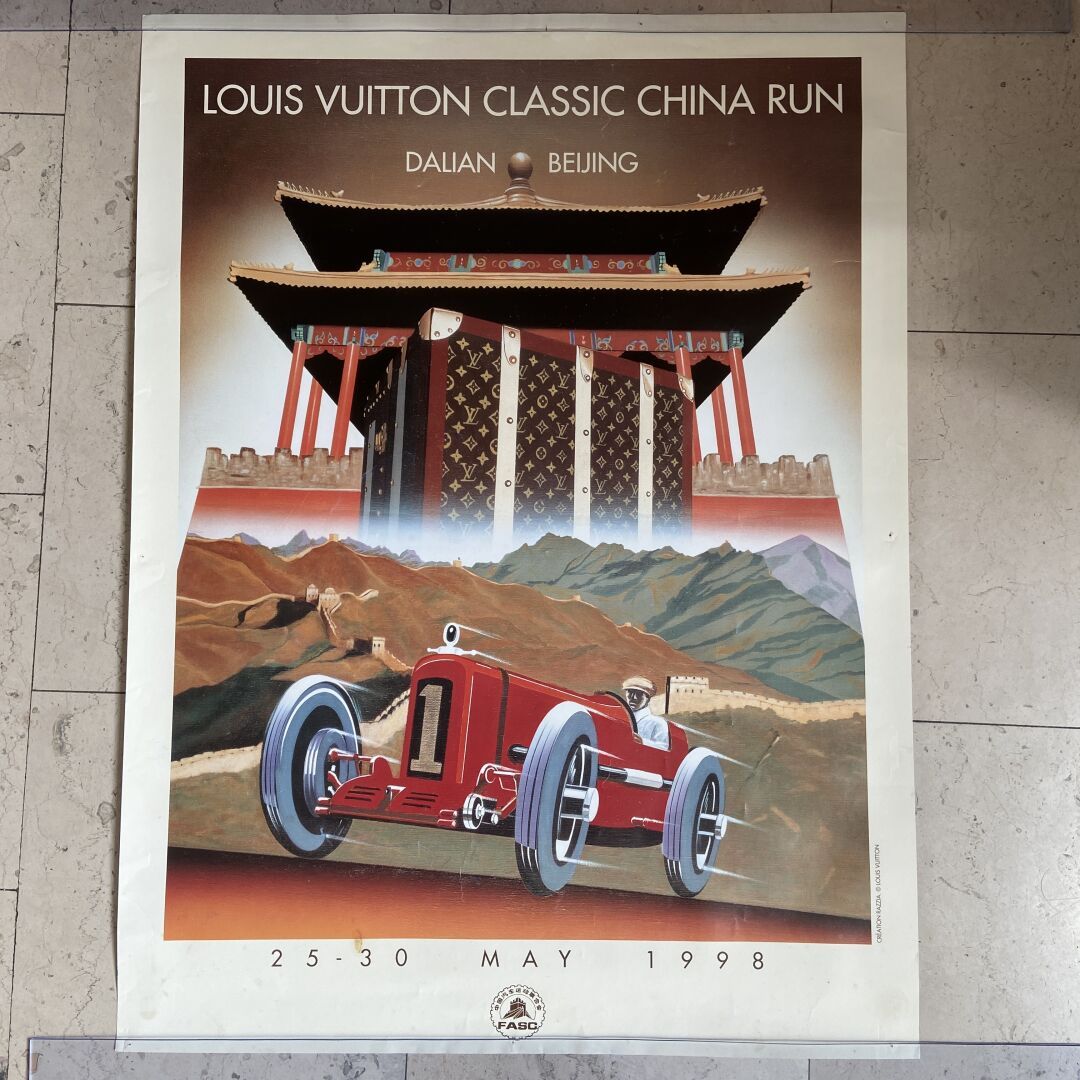 LOUIS VUITTON - Dalian Beijing - A poster Classic China…