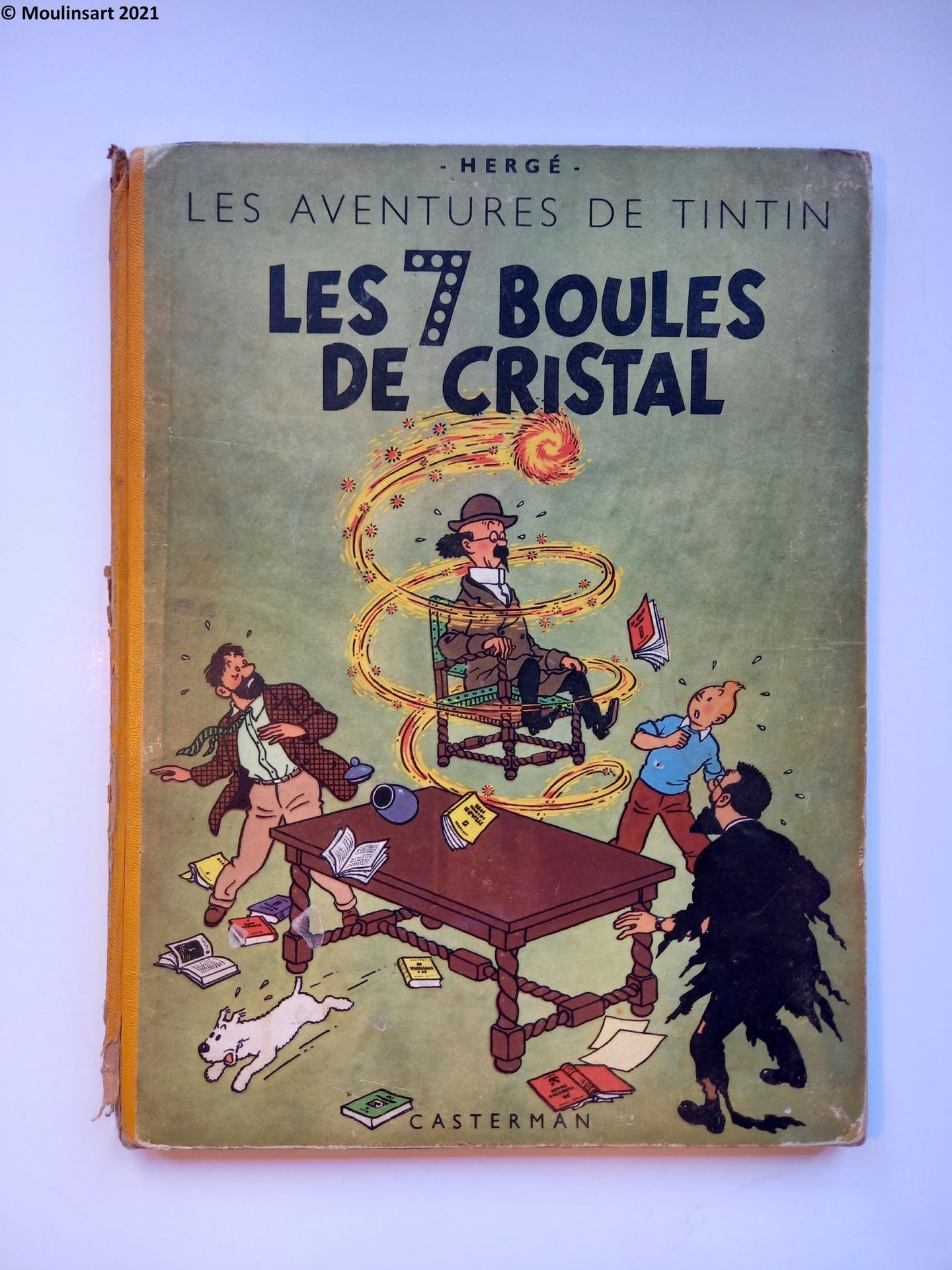 HERGÉ HERGE

The 7 Crystal Balls EO



Yellow spine, 2nd plate B2, blue text and&hellip;