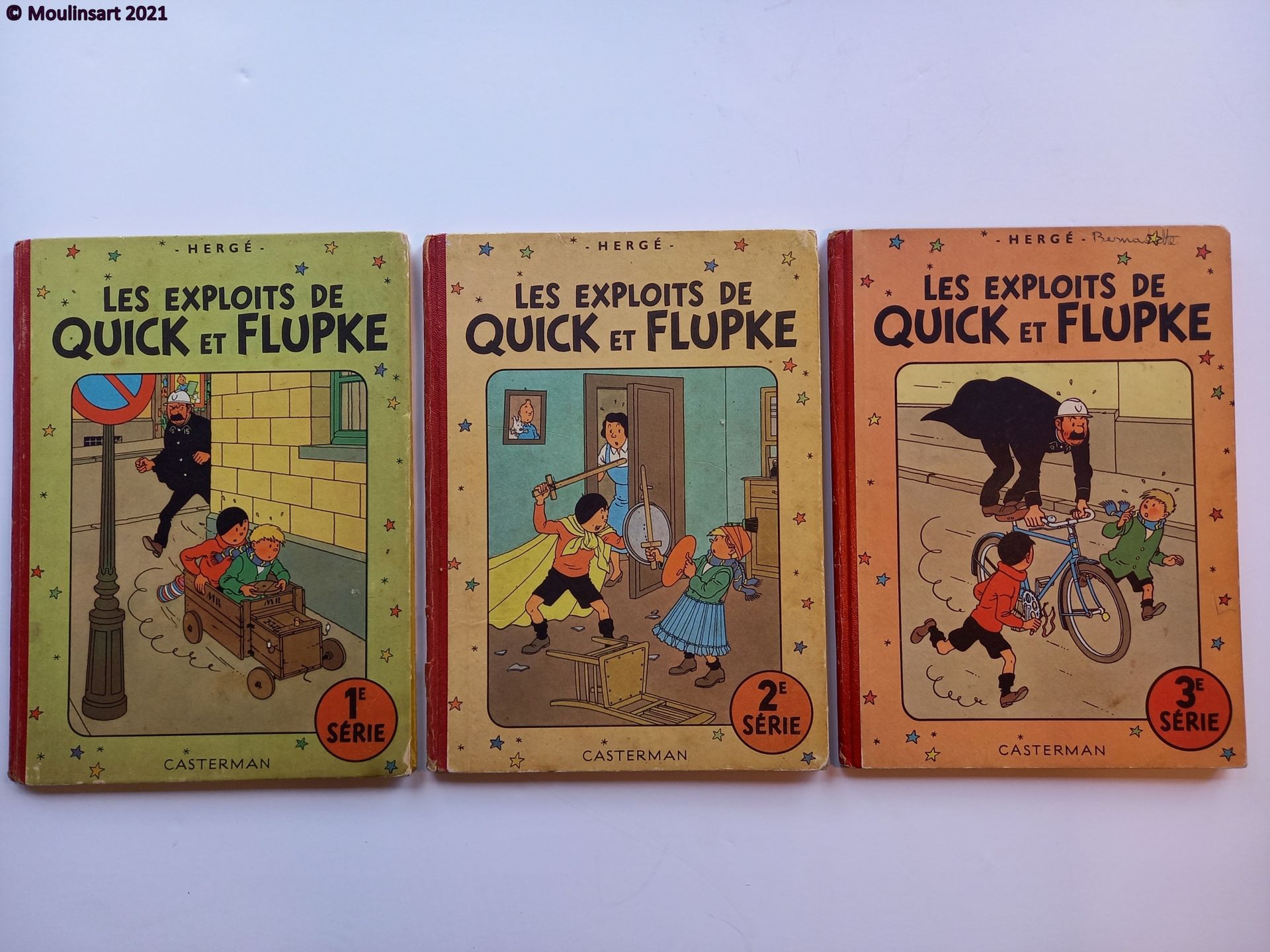 HERGÉ HERGE

Les exploits de Quick et Flupke



comprenant 1e Série B2, 2e Série&hellip;