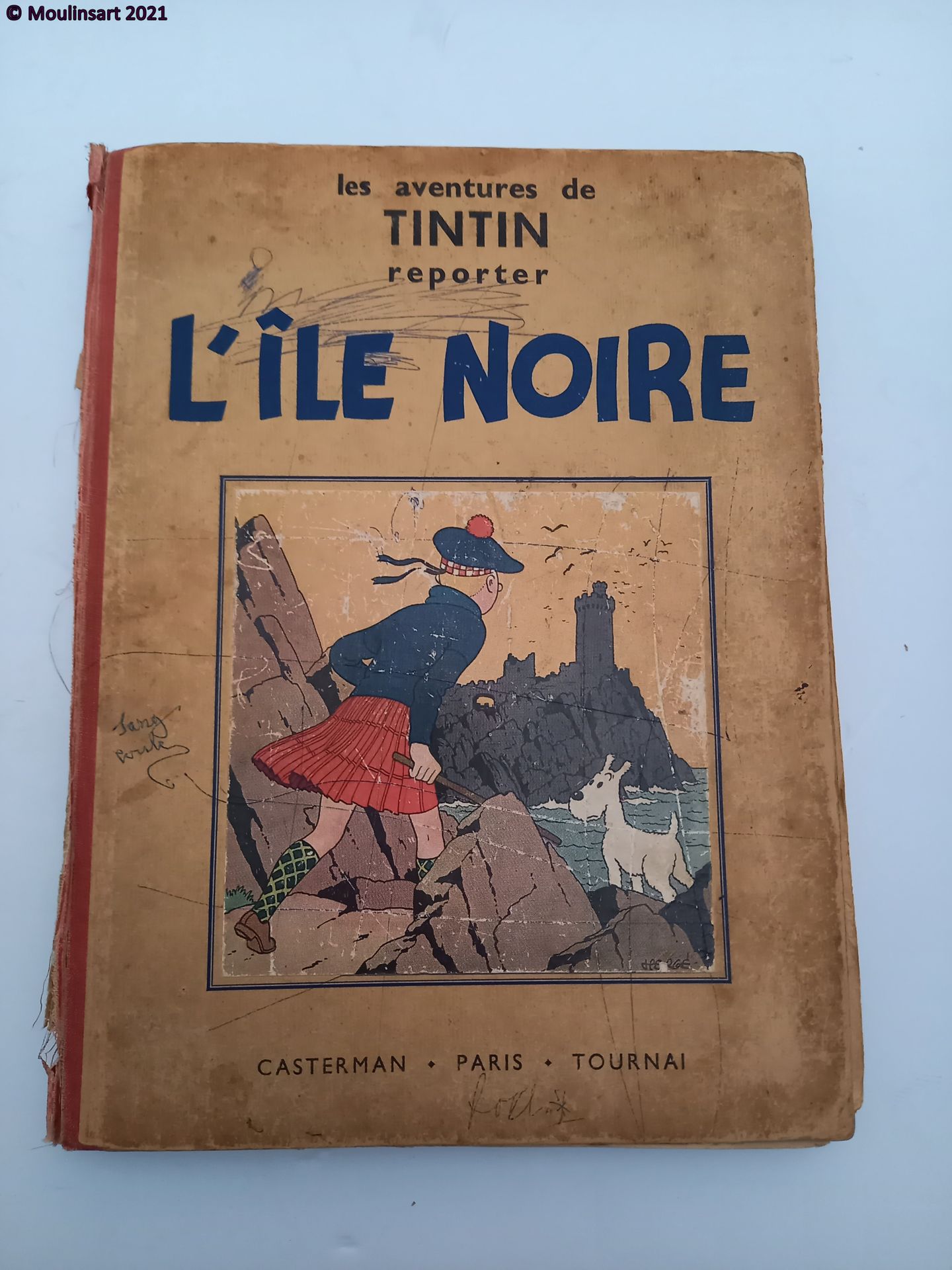 HERGÉ HERGE

L'île noire



A5 DR, en noir et blanc, les aventures de Tintin rep&hellip;