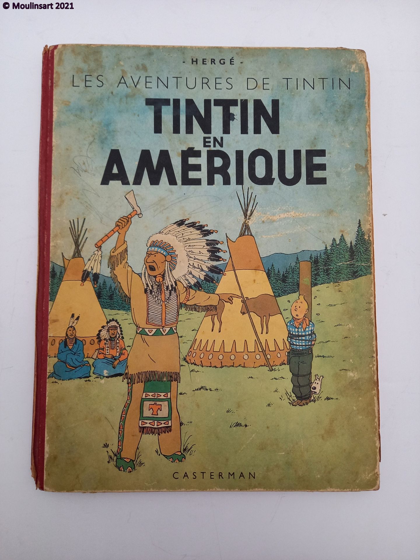 HERGÉ HERGE

Tintin en Amérique



B1, DR, au 1er plat, tâche, crayonnage, frott&hellip;