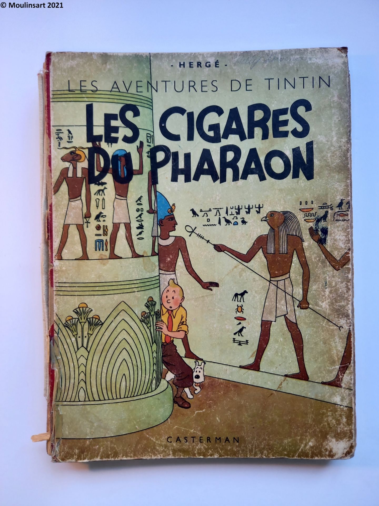 HERGÉ 鹤岗

法老的香烟》（Les cigares du pharaon



白纸黑字，DR，大图像，30英里，4个出文字，第1版脱离，有主人的名字，有&hellip;