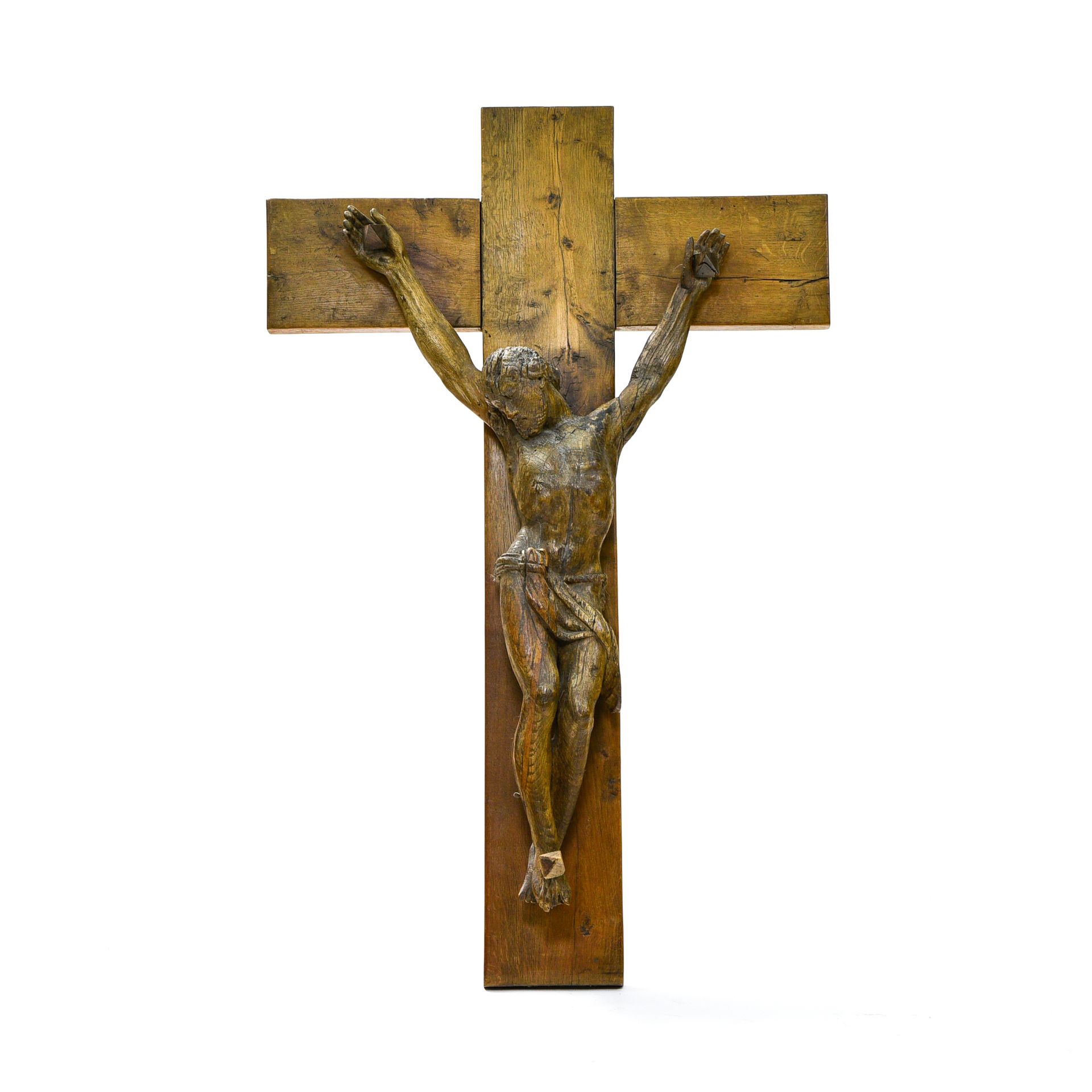 Null Large crucifix

FLANDERS, 17TH CENTURY

With the Christ, made of carved oak&hellip;