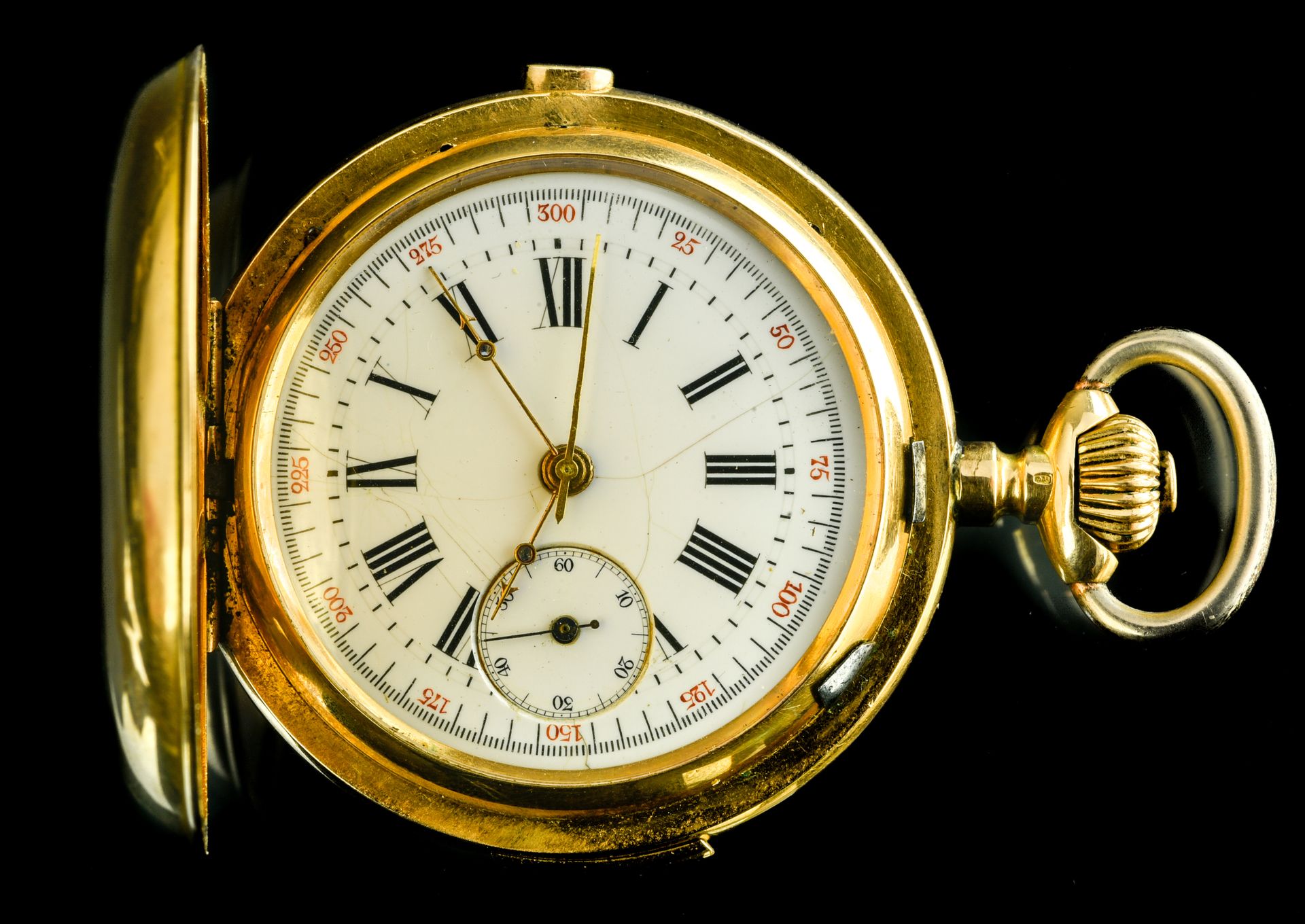 Null Yellow gold fob watch (repetition and chronograph)

SWITZERLAND - LATE 19TH&hellip;