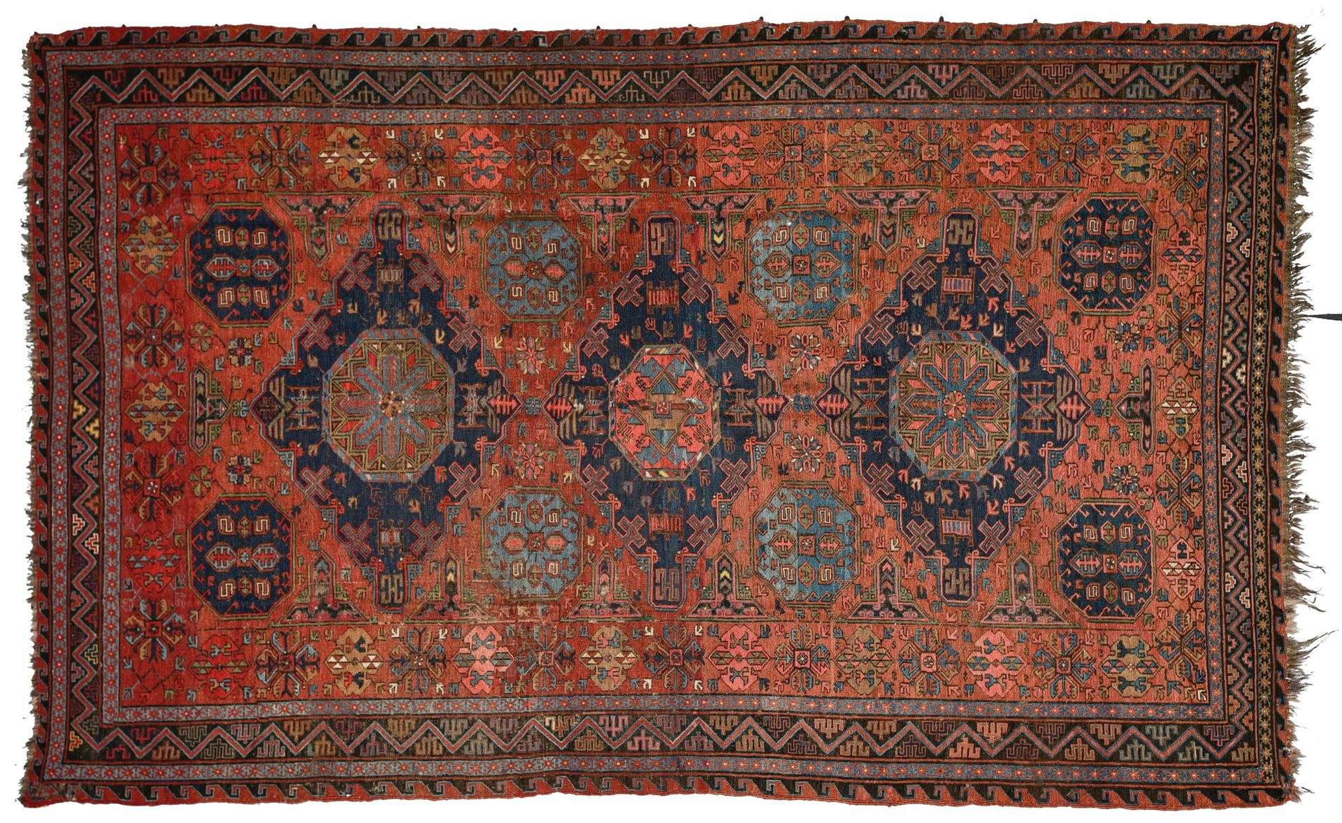 Tapis Kilim Soumak LATE 19TH-EARLY 20TH CENTURY

Soumak rug



Red ground, decor&hellip;