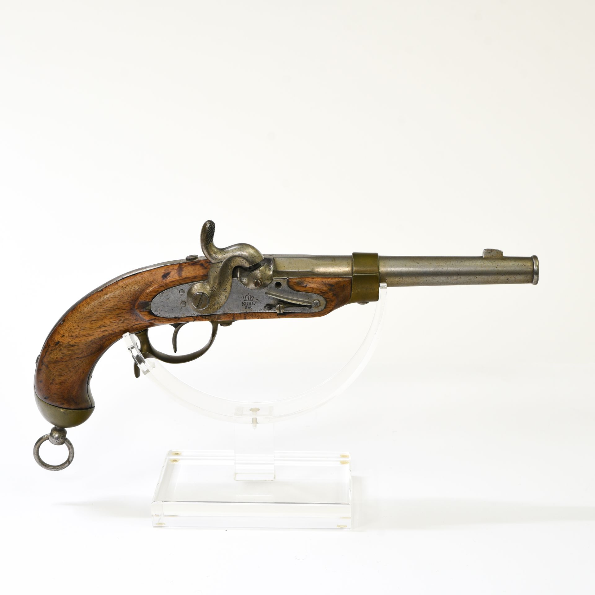 Pistolet à percussion modèle 1850 PRUSSE, 1850

Perkussionspistole Modell 1850

&hellip;