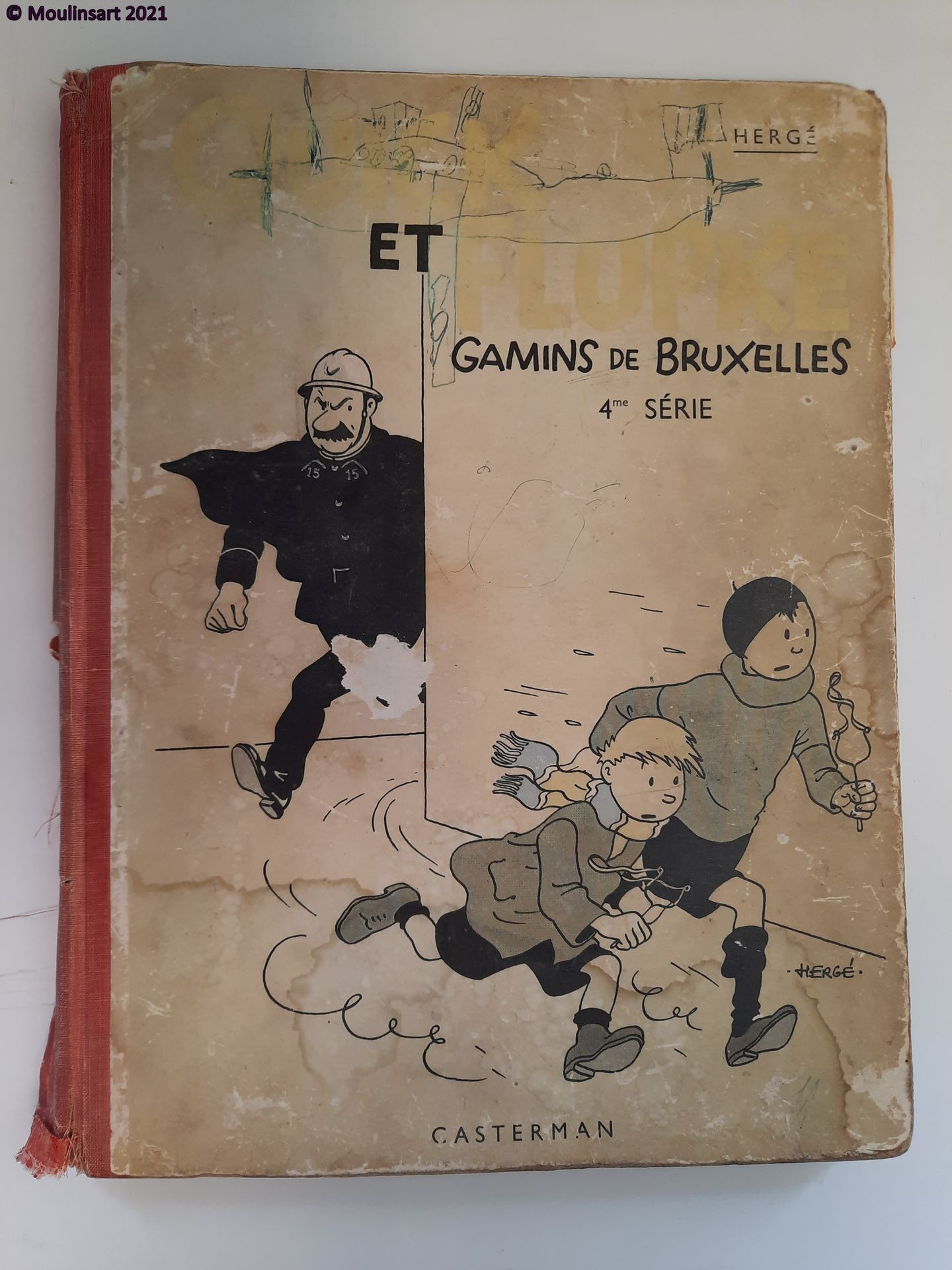 Hergé 鹤岗

快速和Flupke。



Gamins de Bruxelles, 4me série, Casterman, 1937, A1, 黑白相&hellip;