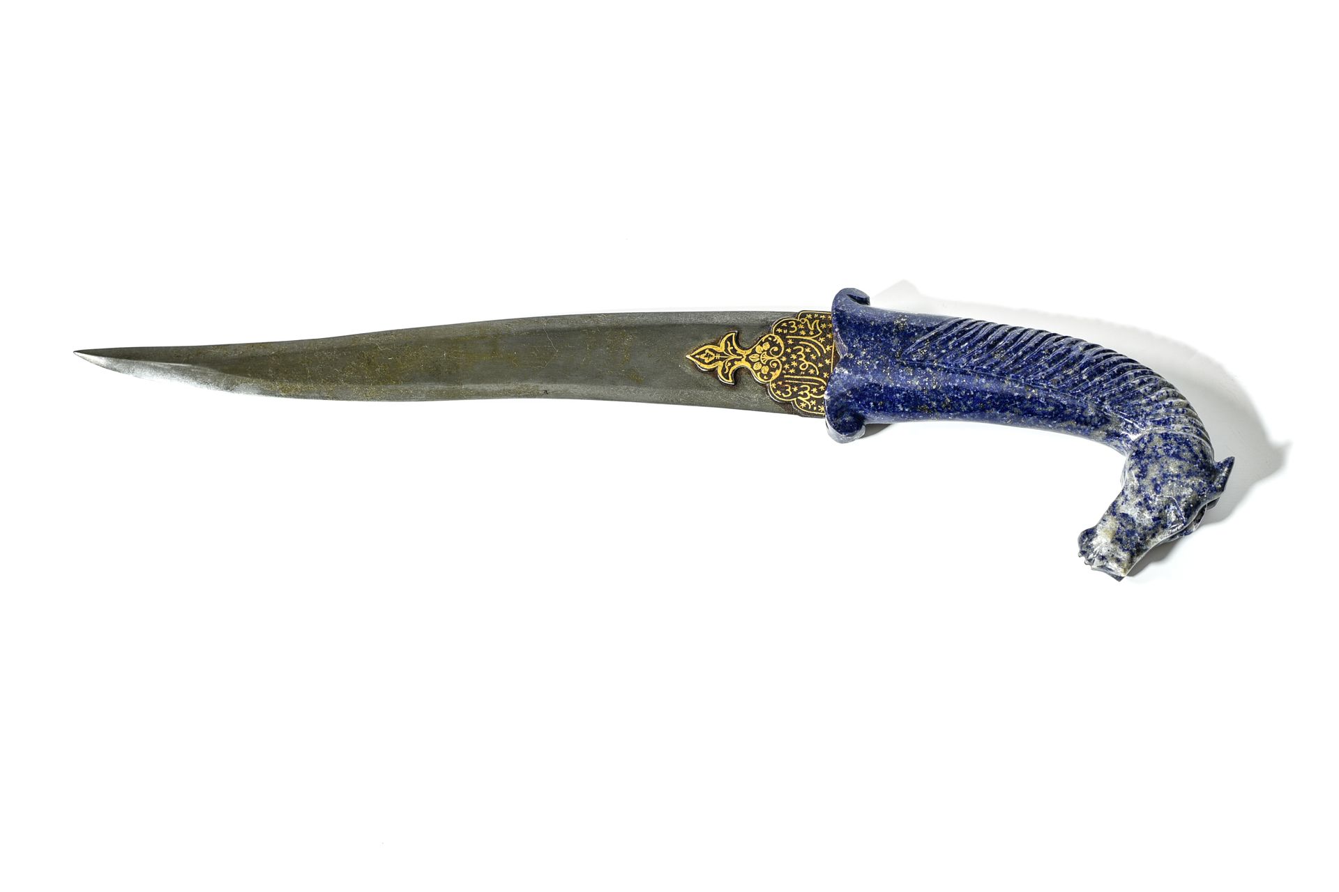 Couteau Kadjar Qajar dagger



Lapis lazuli handle.