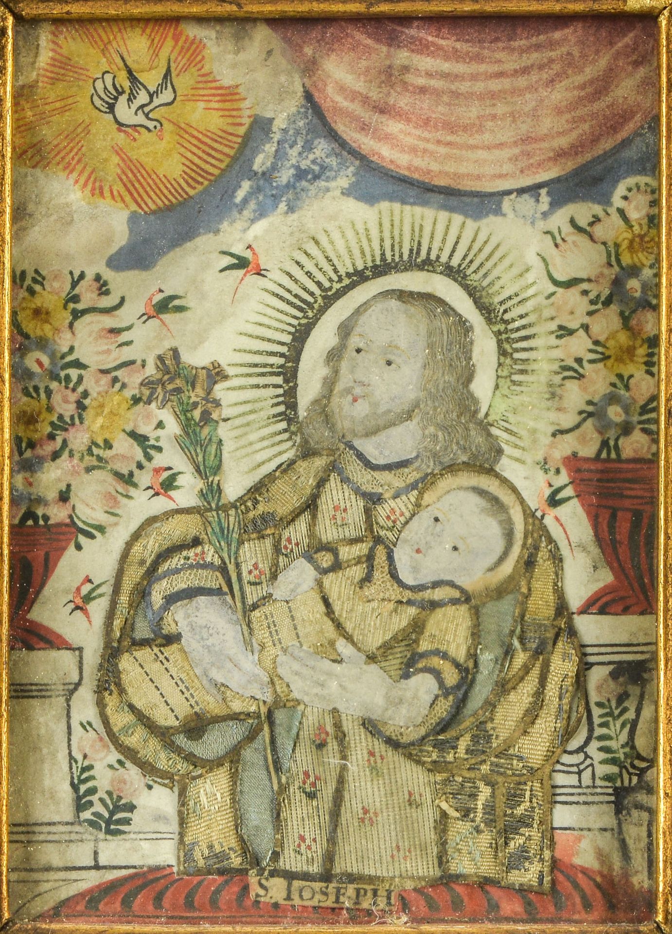 Null DÉBUT XVIIIÈME SIÈCLE

Saint Joseph



Gravure pinceautée et brodée, sous v&hellip;