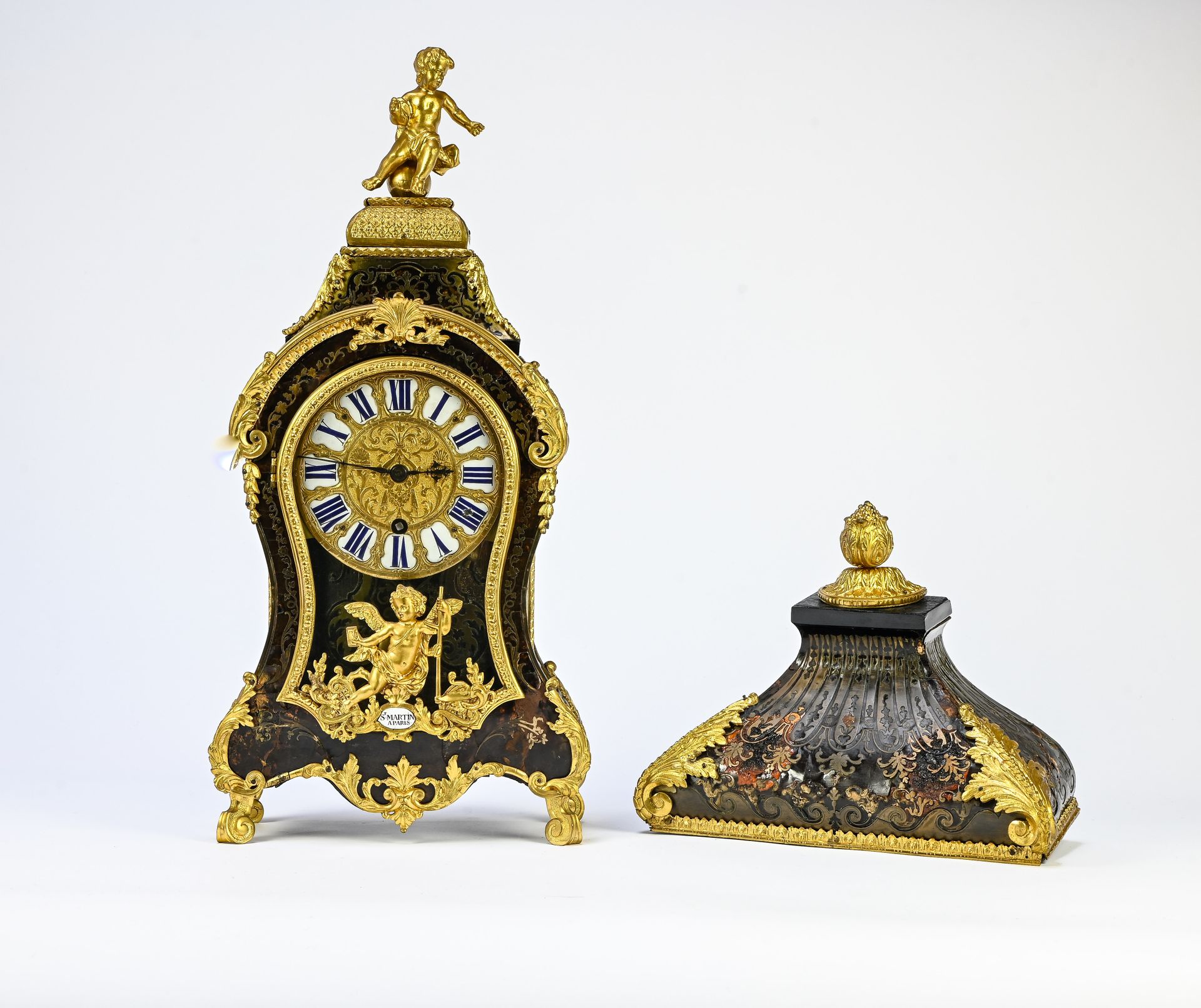 SAINT MARTIN, PARIS SAINT MARTIN, Paris

Louis XV cartel clock with its console
&hellip;