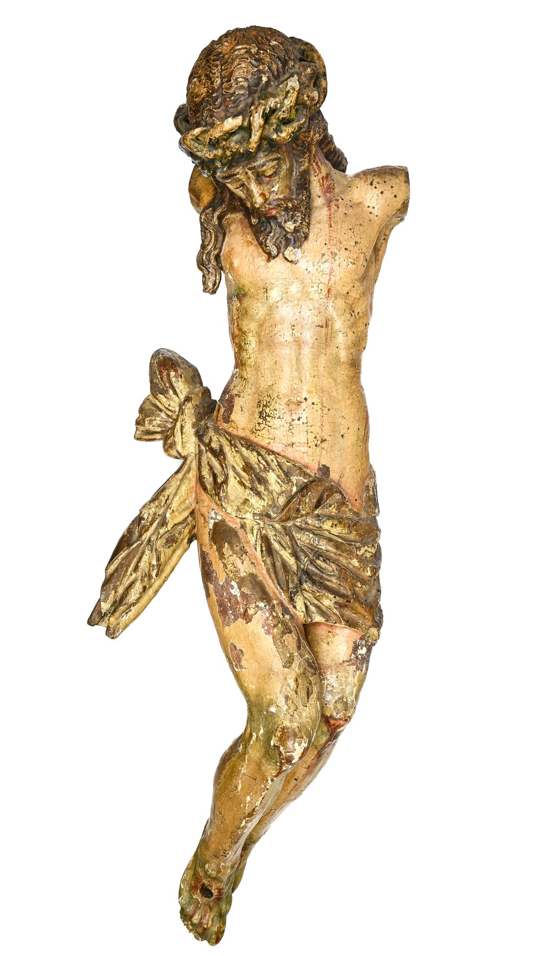 Christ en bois sculpté et polychromé ESPAGNE, XVIE SIÈCLE

Christ en bois sculpt&hellip;