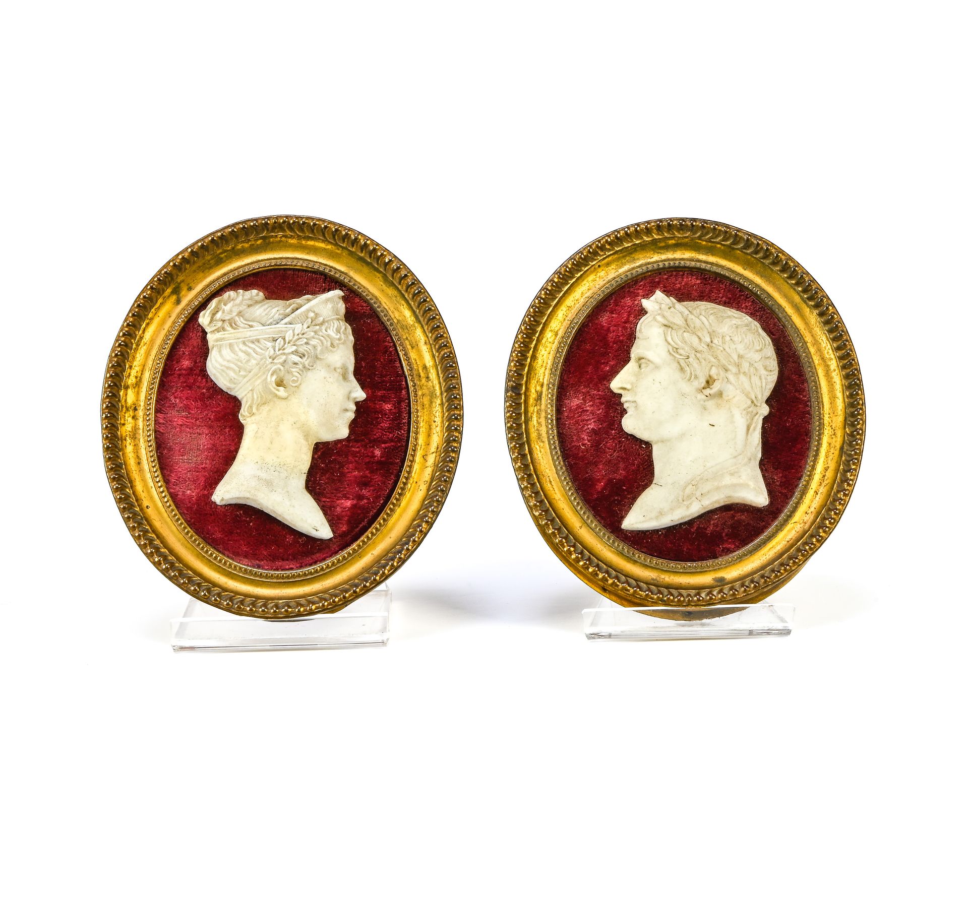 Napoléon et Joséphine Napoleon and Josephine

19TH CENTURY WORK

Pair of carved &hellip;