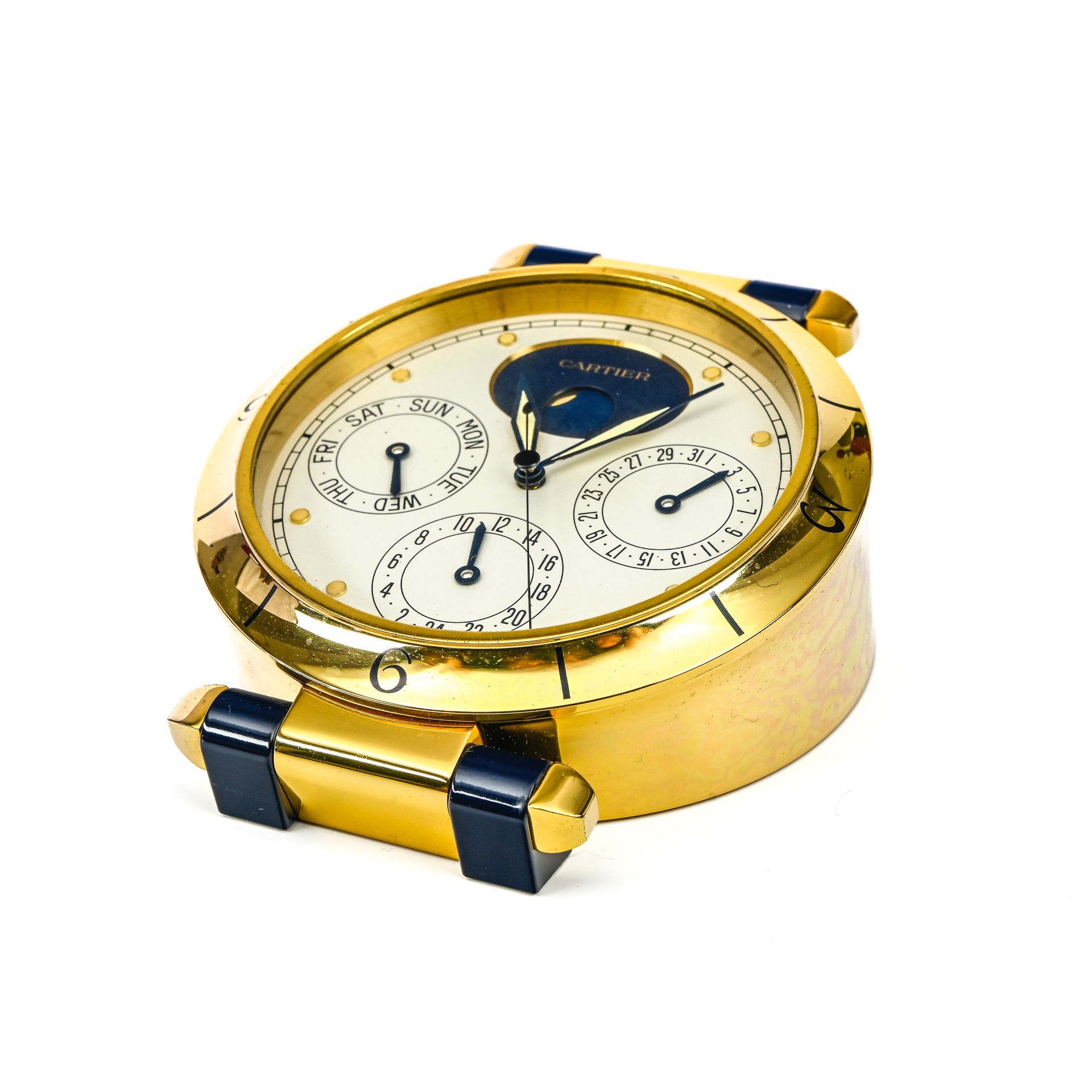 Cartier CARTIER

Reloj de mesa modelo Pasha



caja de metal dorado, movimiento &hellip;