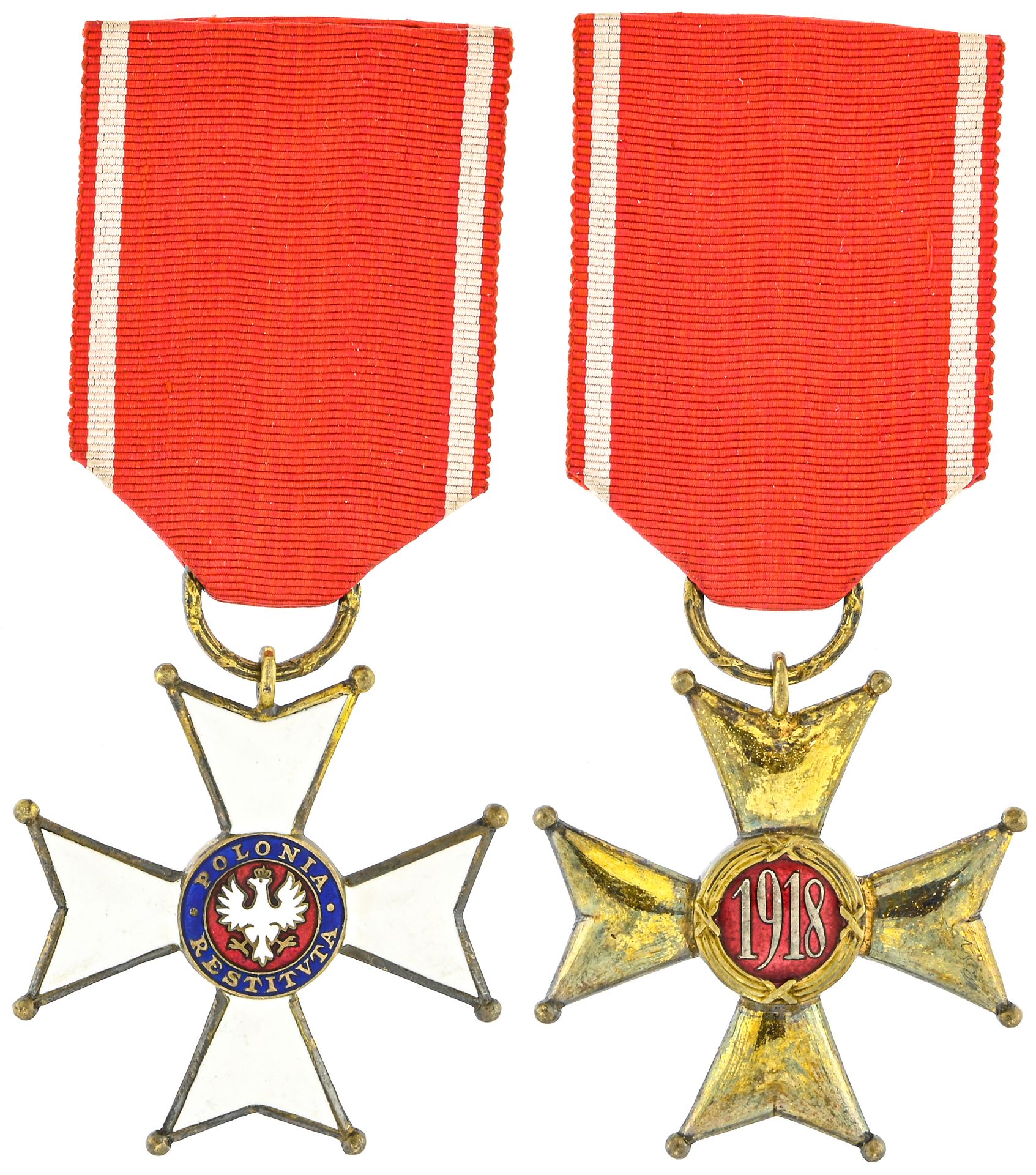 POLOGNE, POLOGNE,

Ordre de Polonia Restituta,



Croix de chevalier, en vermeil&hellip;