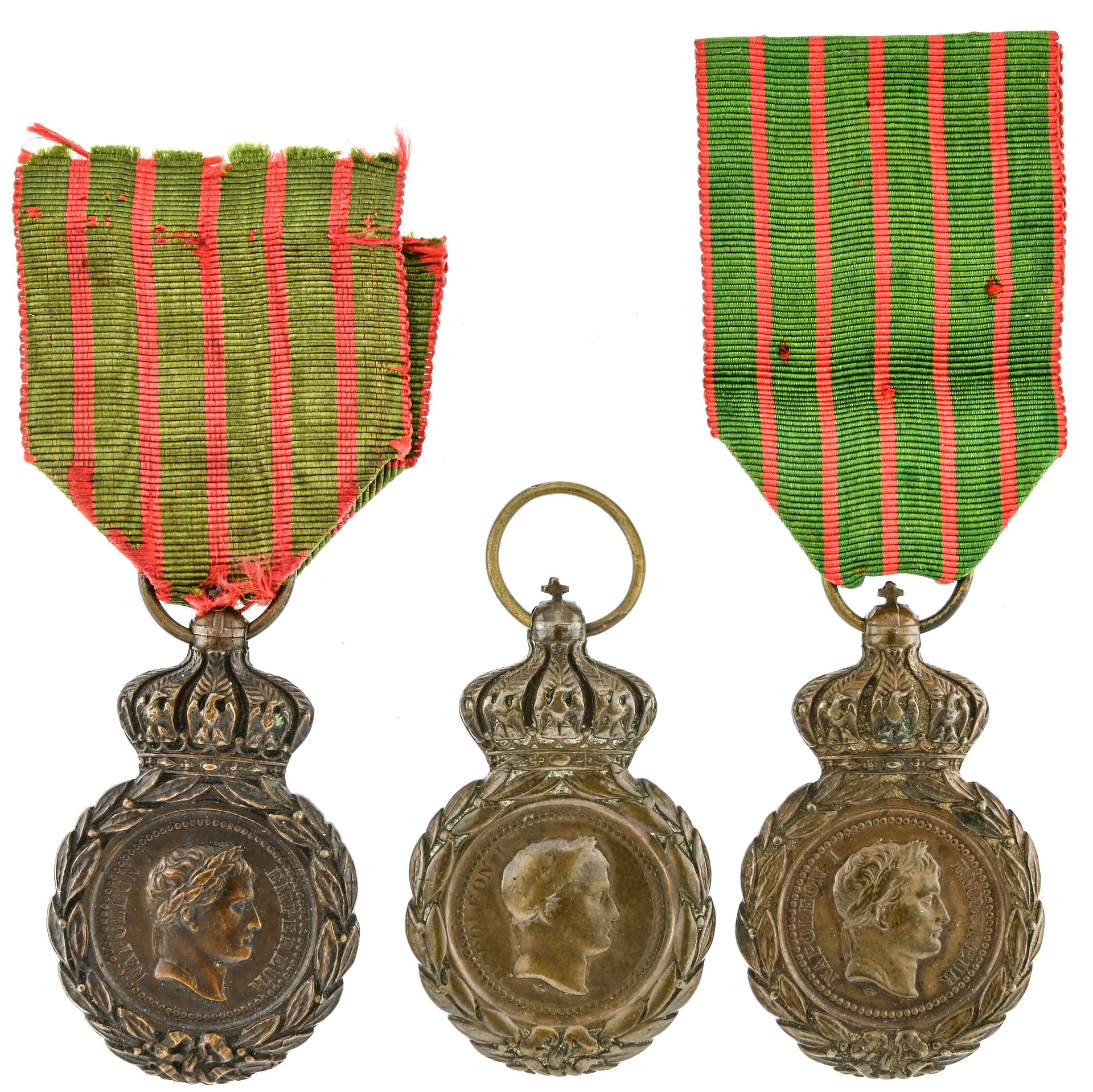 FRANCE, FRANCE,

Médaille de Sainte Hélène,



en bronze, 38mm, Campagnes de 179&hellip;