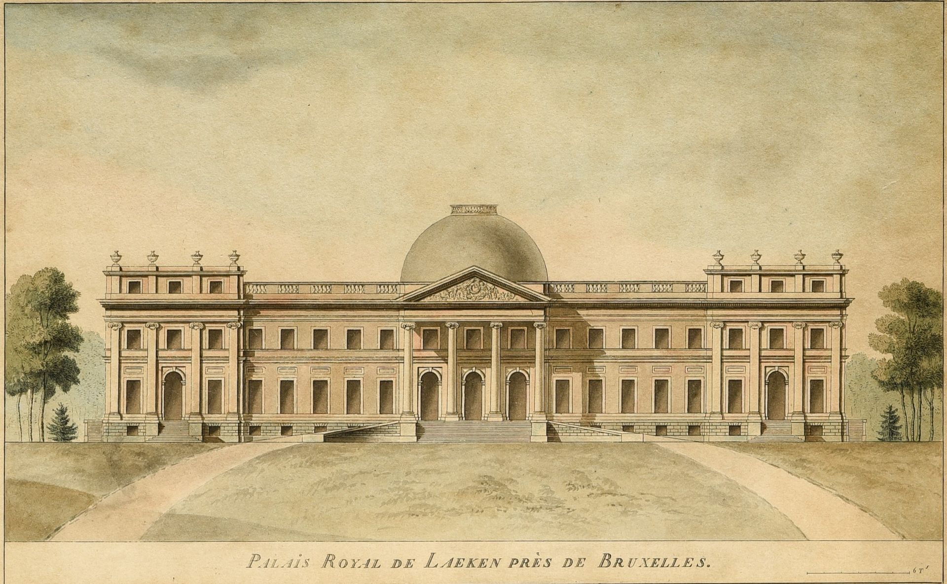 Null Two engravings with architectural perspectives



view of the palace of Lae&hellip;