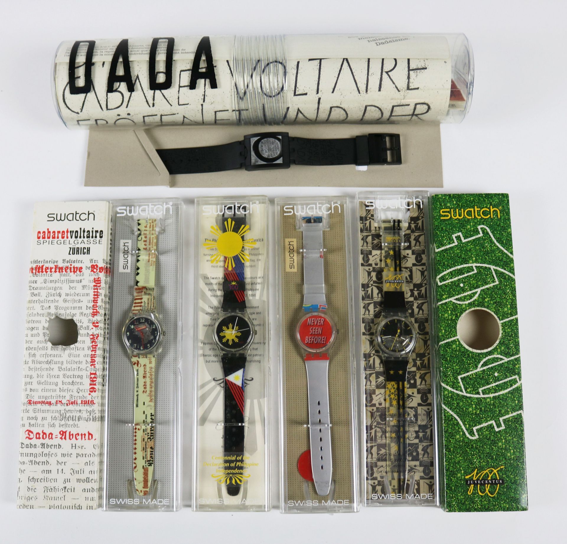 SWATCH SWATCH

lot de 5 montres



Never Seen Before, réf. GK258, 1997 ; Centena&hellip;