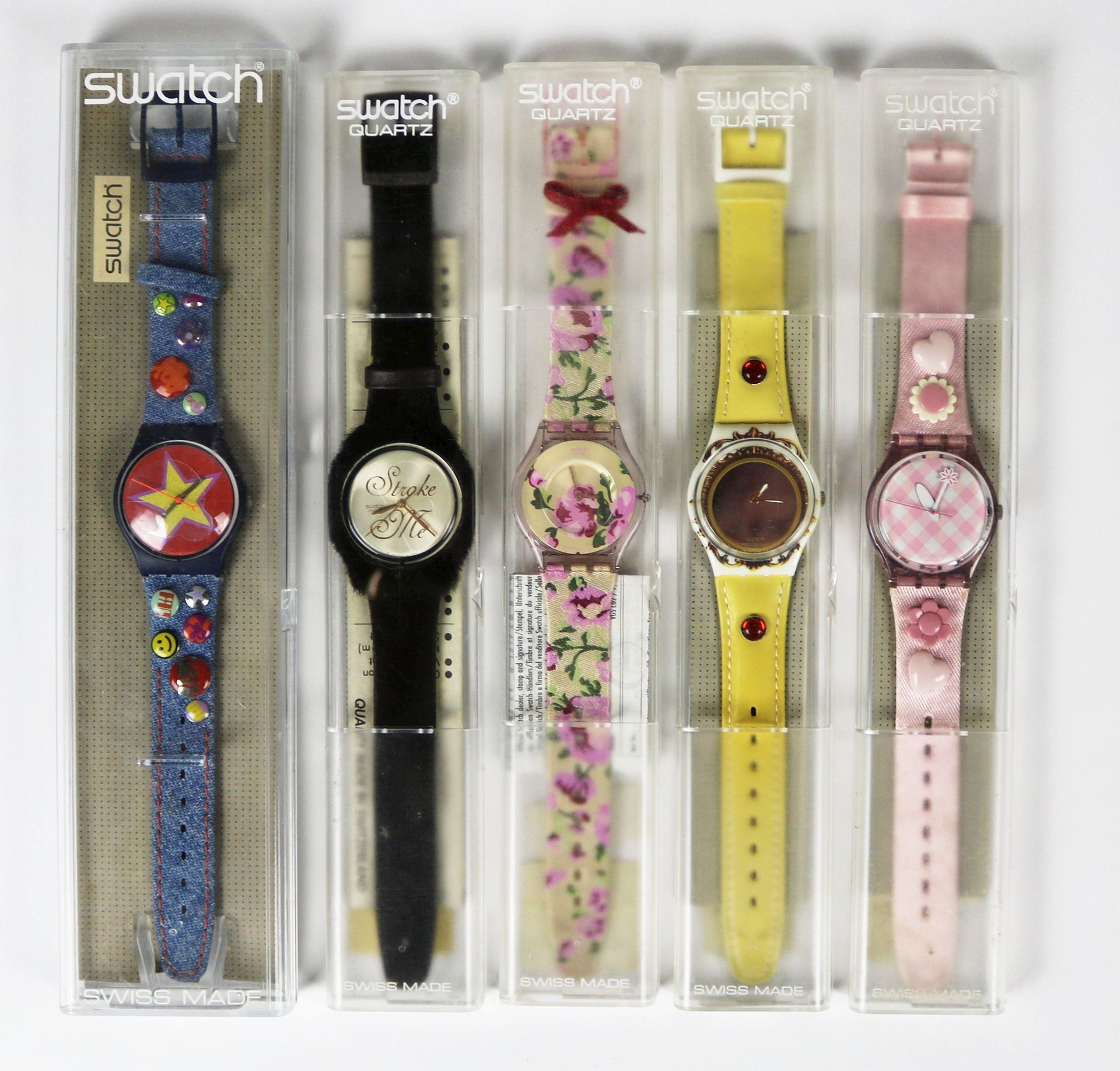 SWATCH SWATCH

Lot de 5 montres



Hairy Harry, réf. GX129, 1999 ; Mirror On The&hellip;