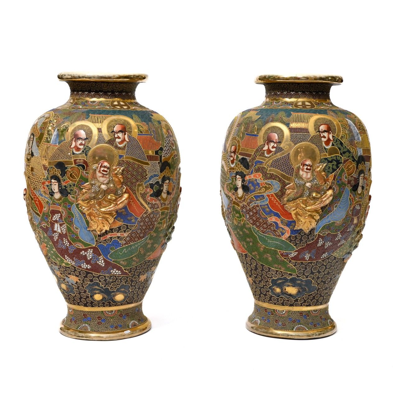 Null JAPON, PREMIÈRE MOITIÉ DU XXE

Paire de vases monumentaux



en porcelaine &hellip;