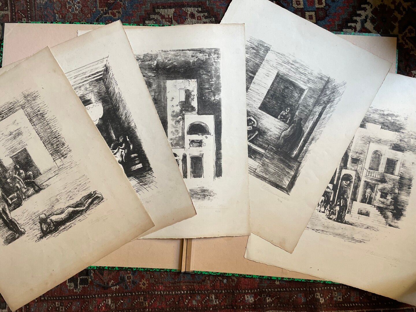 Null Eugene Gustavovitch BERMAN (1899-1972)

Suite of five lithographs signed an&hellip;