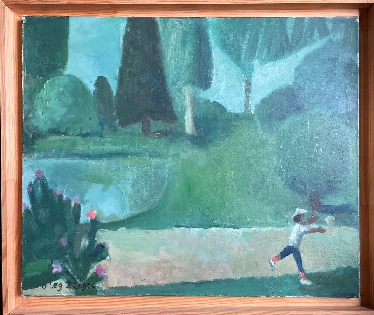 Null Oleg ZINGER (1910-1998)

Child in a park.

Oil on canvas signed lower left.&hellip;