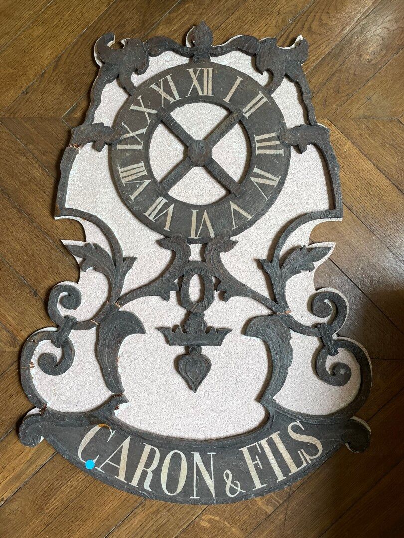 Null Modelo de decoración de un cartel de relojero conservado en Carnavalet.

86&hellip;