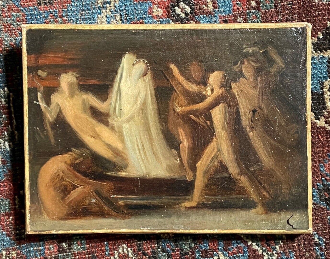 Null Jean Jacques HENNER zugeschrieben

Orpheus 

Skizze Öl auf Leinwand.

16 x &hellip;