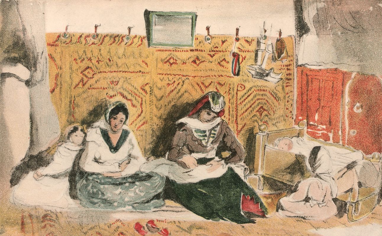 Null DELACROIX (Eug.). Le voyage de Eugène Delacroix au Maroc. Fac-similé de l’a&hellip;