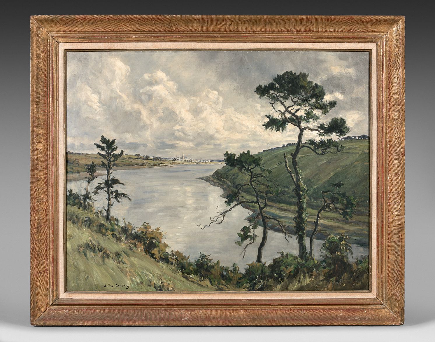 Null André DAUCHEZ (1870-1948)

View of the Odet

Canvas signed lower left.

Hei&hellip;