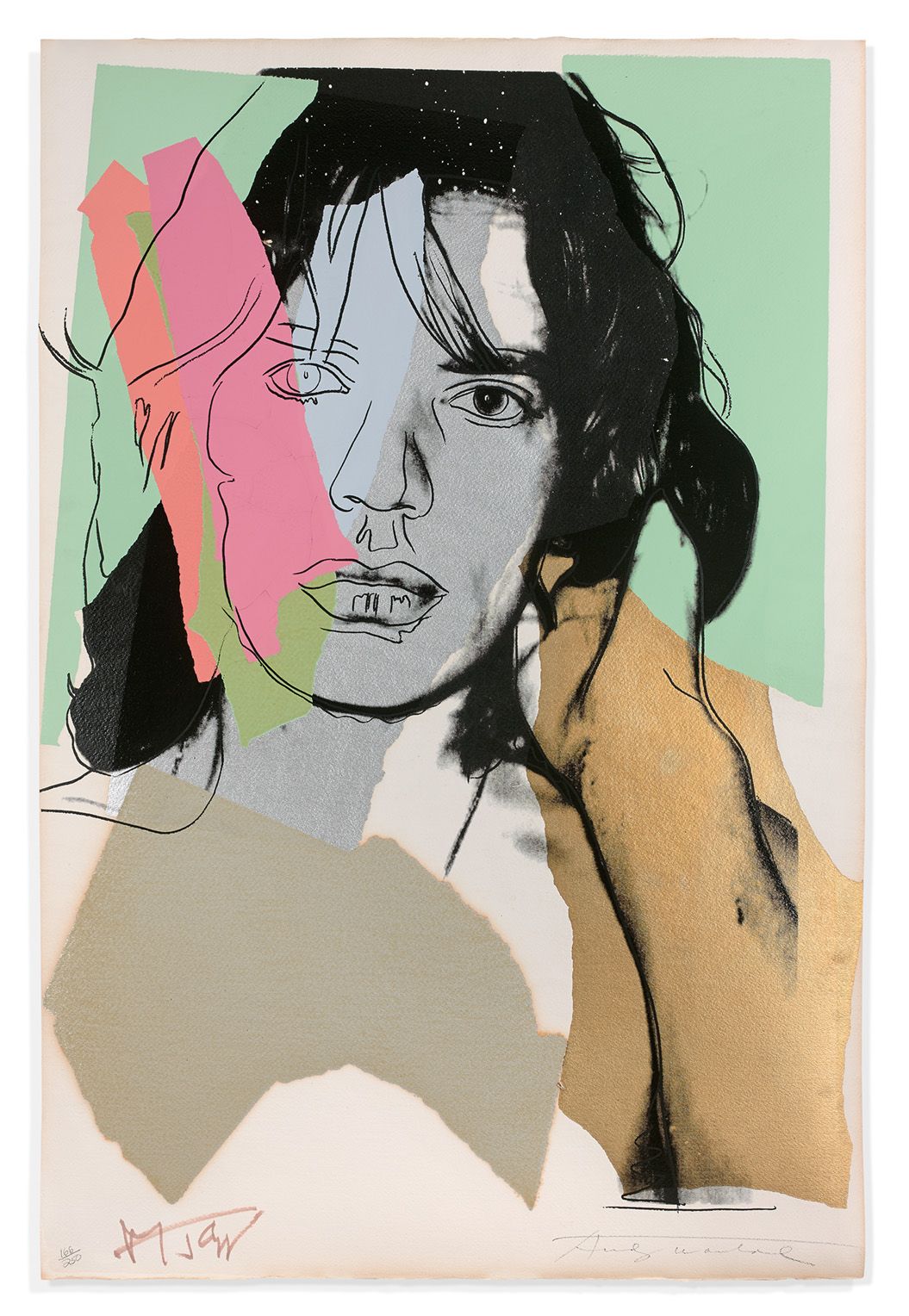 WARHOL 
Andy WARHOL (1928-1987)




Mick Jagger, 1975




Sérigraphie en couleur&hellip;