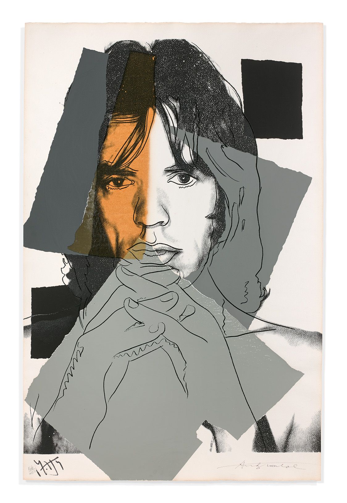 WARHOL 
Andy WARHOL (1928-1987)




Mick Jagger, 1975 




Farbserigraphie auf A&hellip;