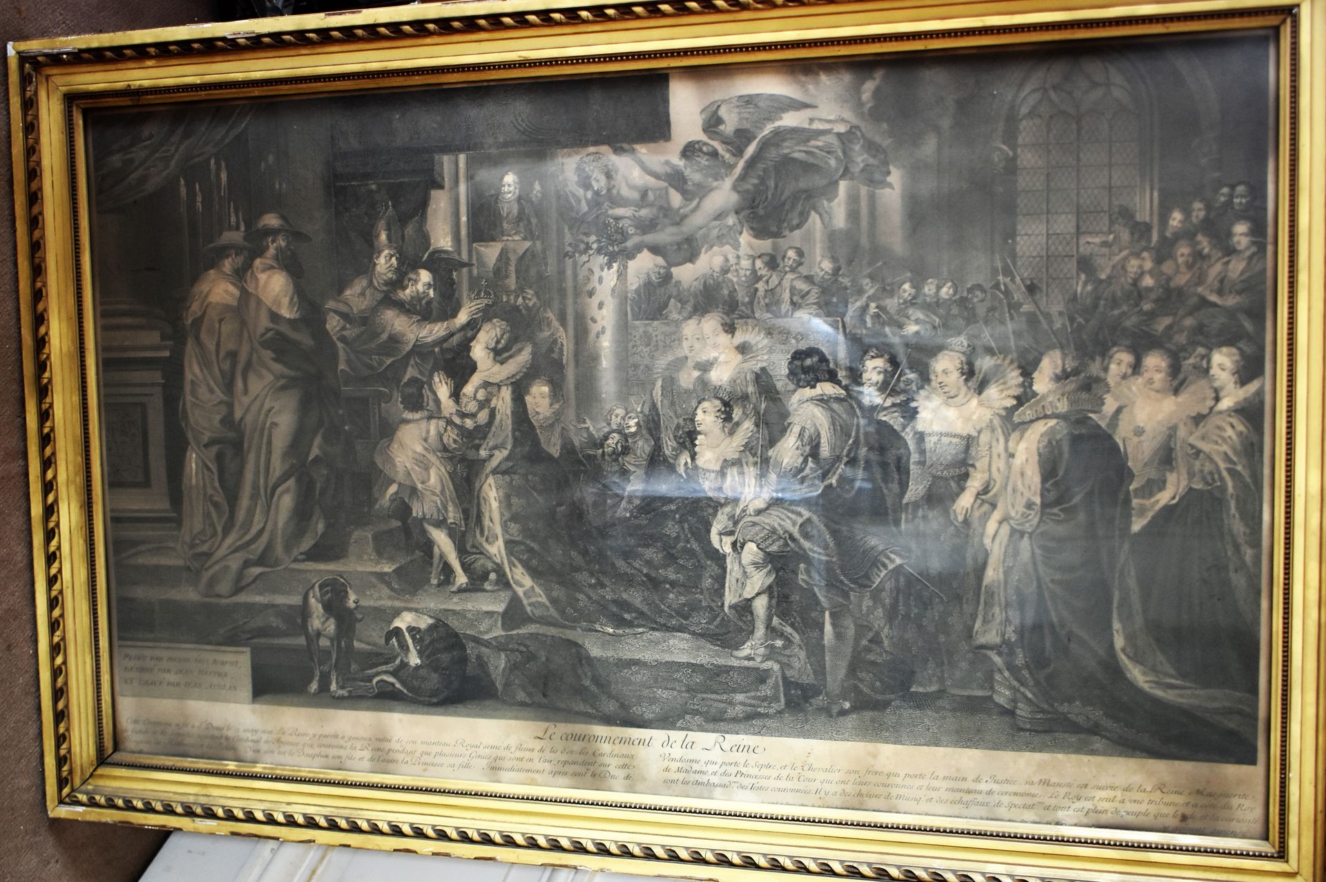 Null TRE INCISIONI in nero di Rubens, due delle quali sotto vetro (cattivo stato&hellip;