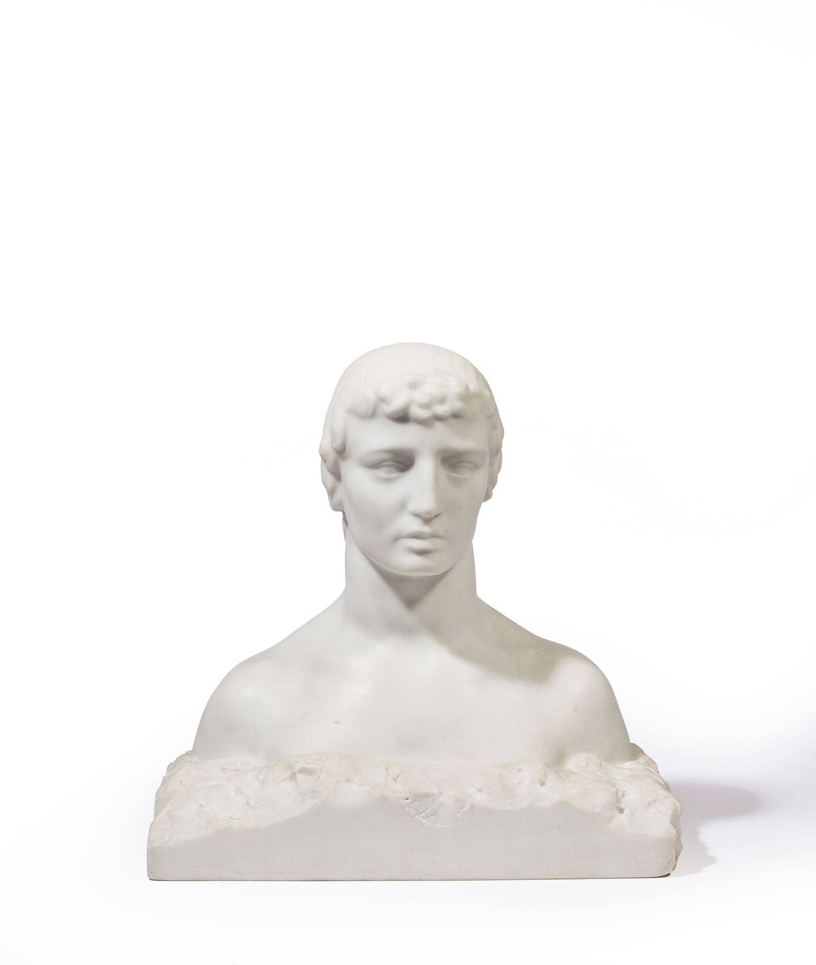 Null French school around 1900

Bust of an Ephebe

White marble.

Unidentified s&hellip;