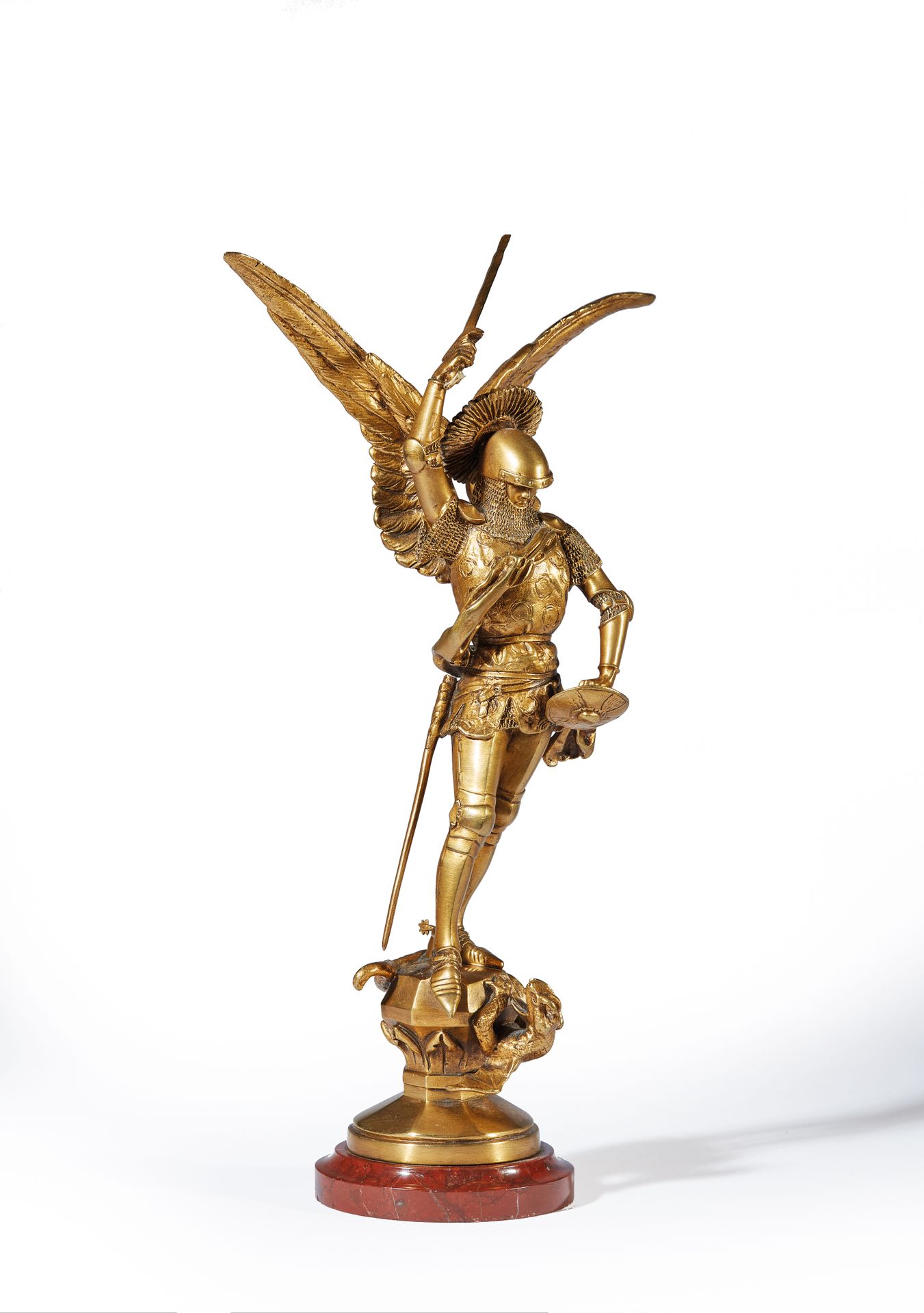 Null After Emmanuel FREMIET (1824-1910)

Saint Michael, archangel

Proof in gilt&hellip;