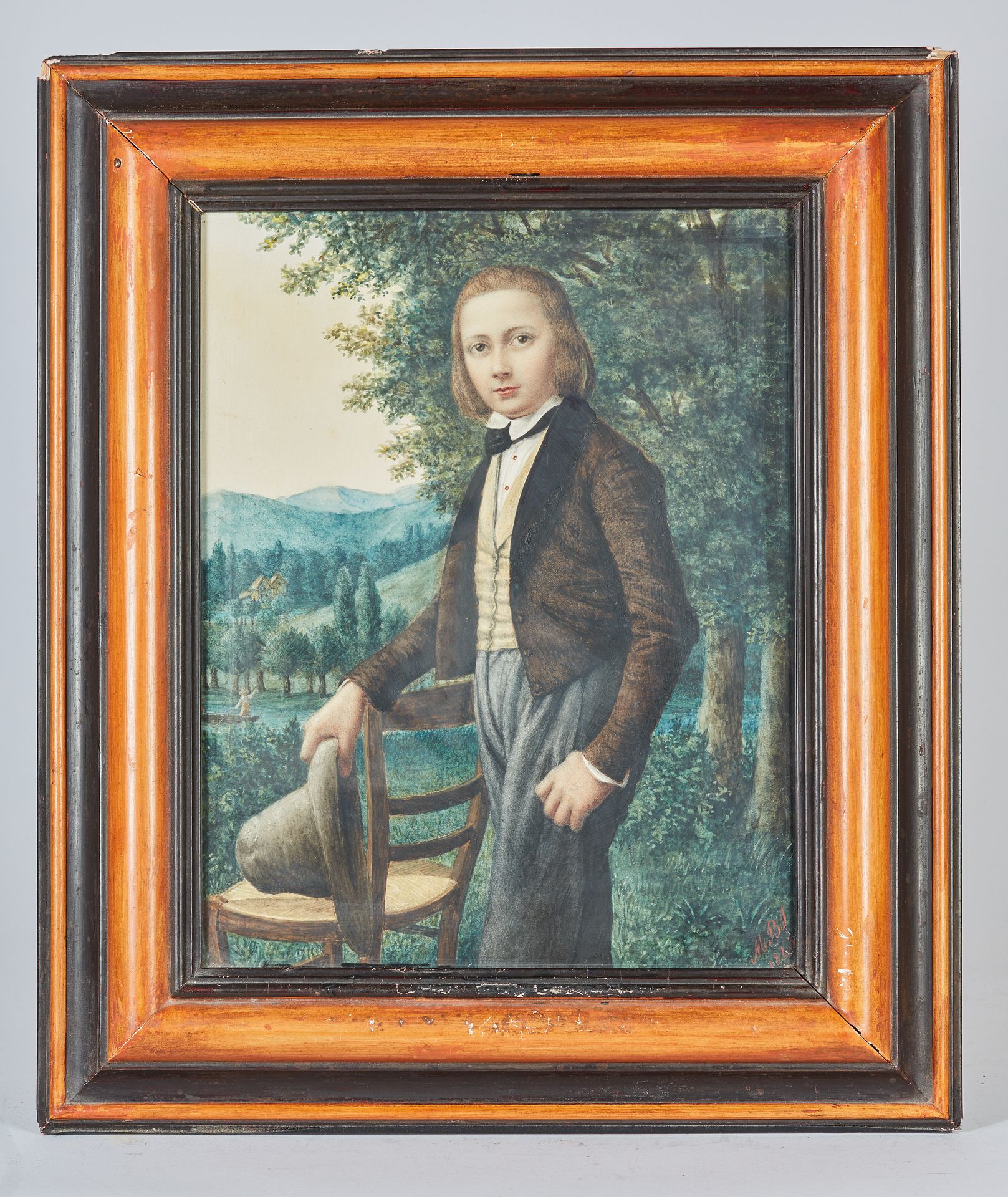 Null École Allemande du XIXe siècle

Portrait de jeune homme à la chaise

Aquare&hellip;