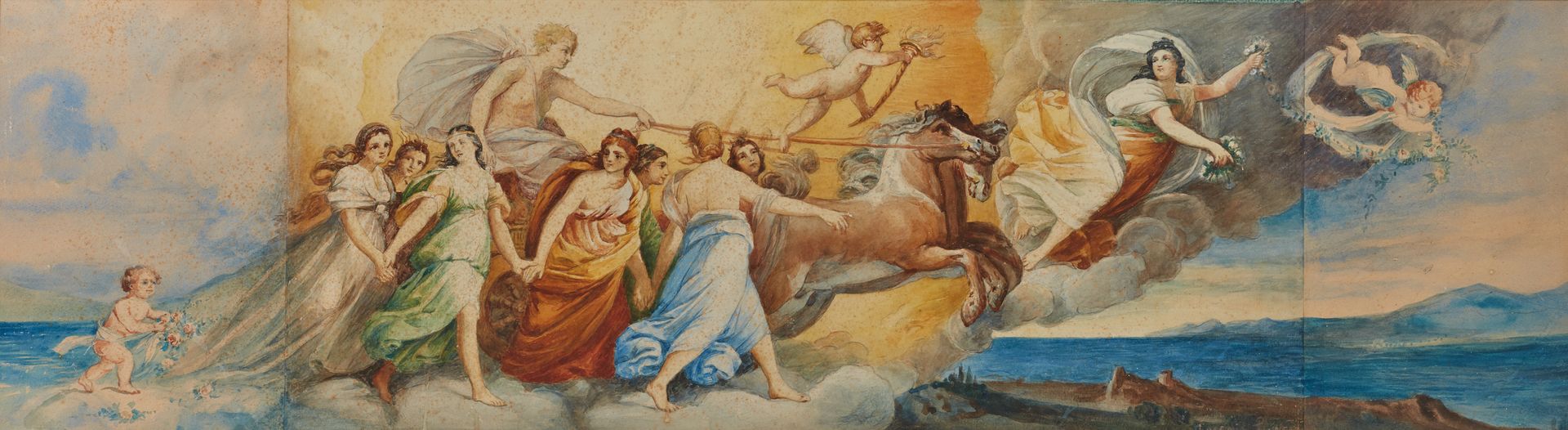 Null After Guido RENI (1575-1642)

The chariot of the Dawn

Watercolor on three &hellip;