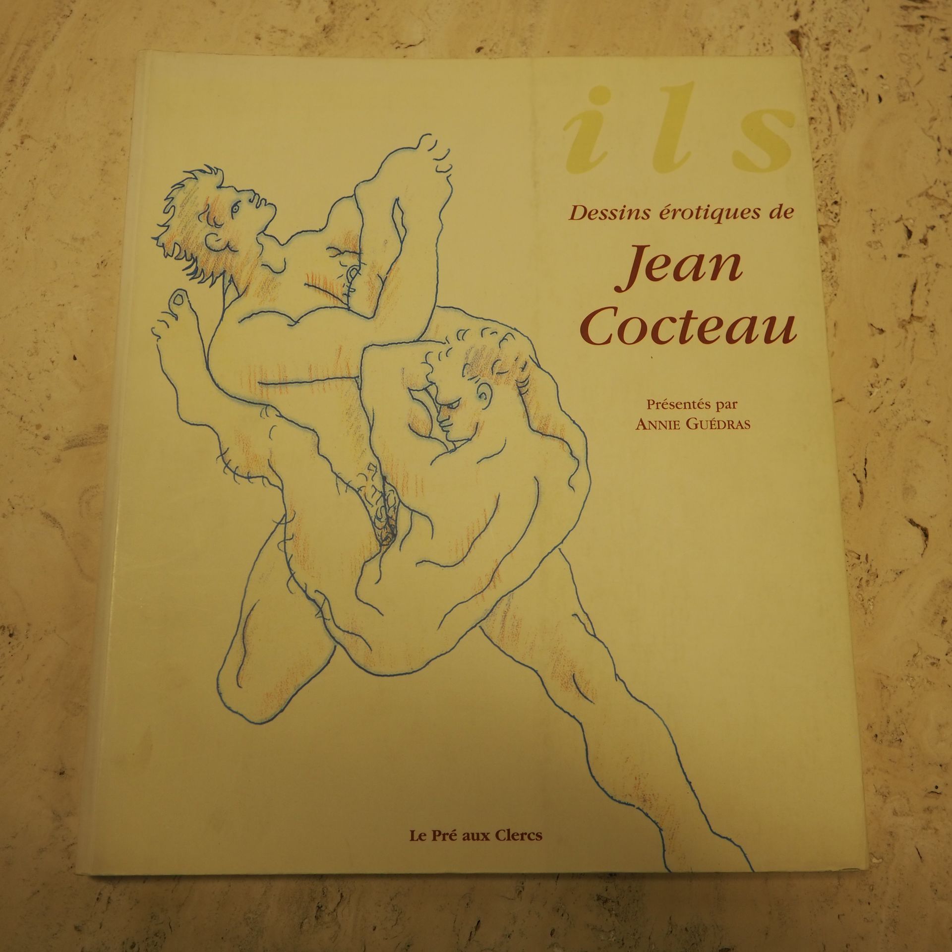 JEAN COCTEAU Jean Cocteau : Libro, dibujos eróticos, Annie Guédras